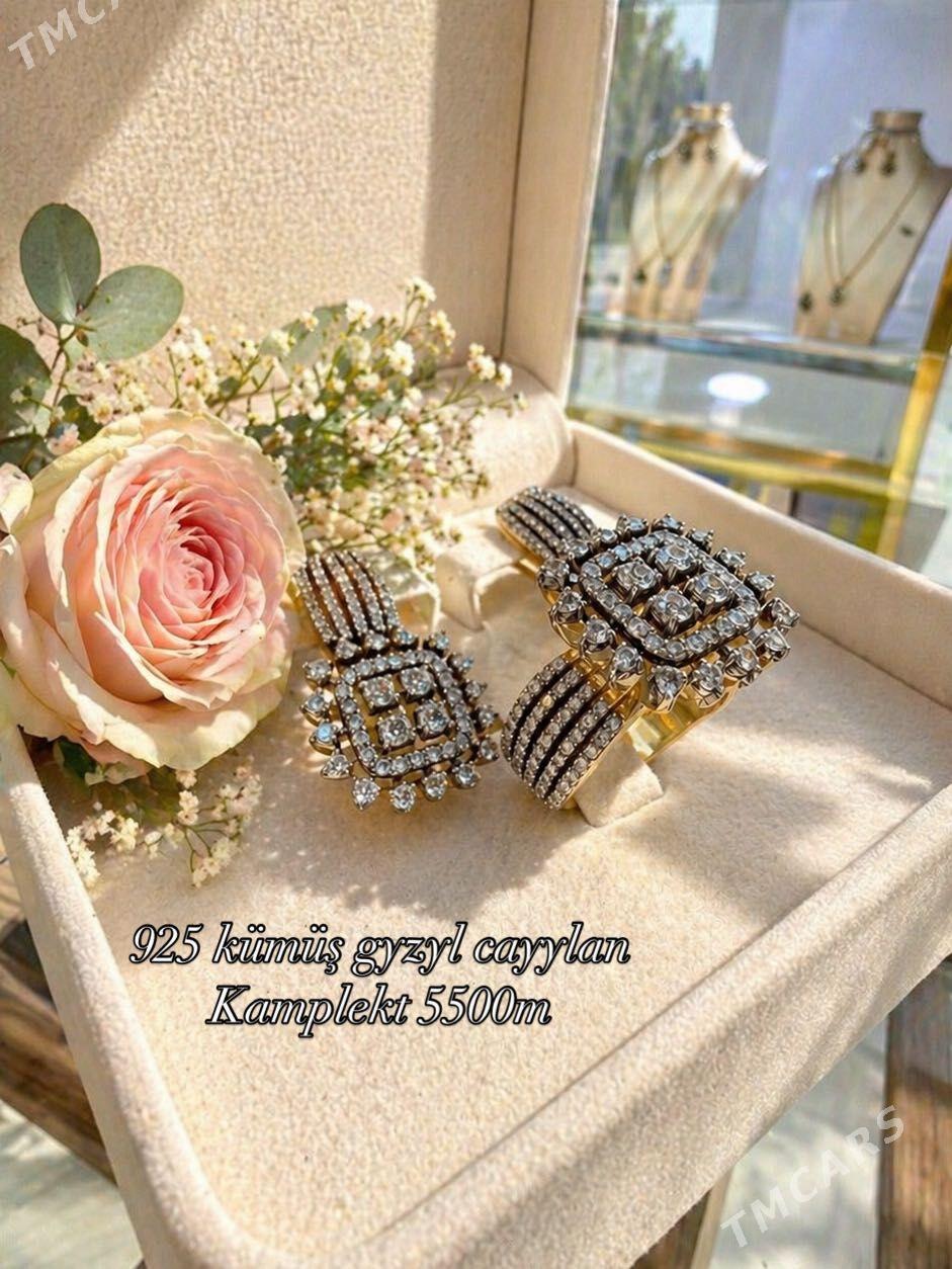 925 kümüş gyzyl çayylan - 15-nji tapgyr - img 1