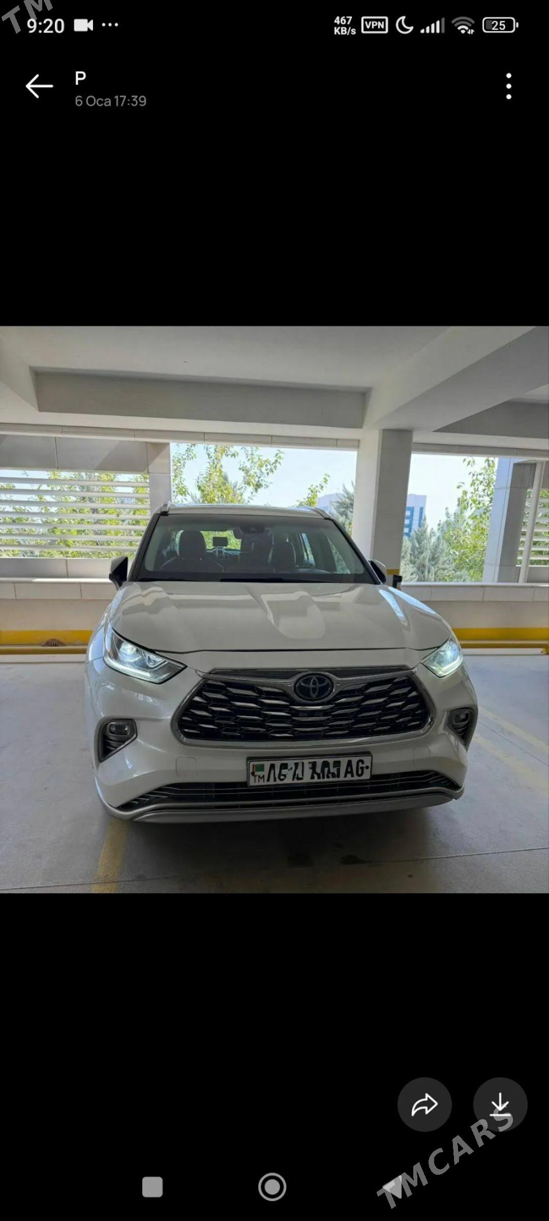 Toyota Highlander 2021 - 505 000 TMT - Ашхабад - img 1