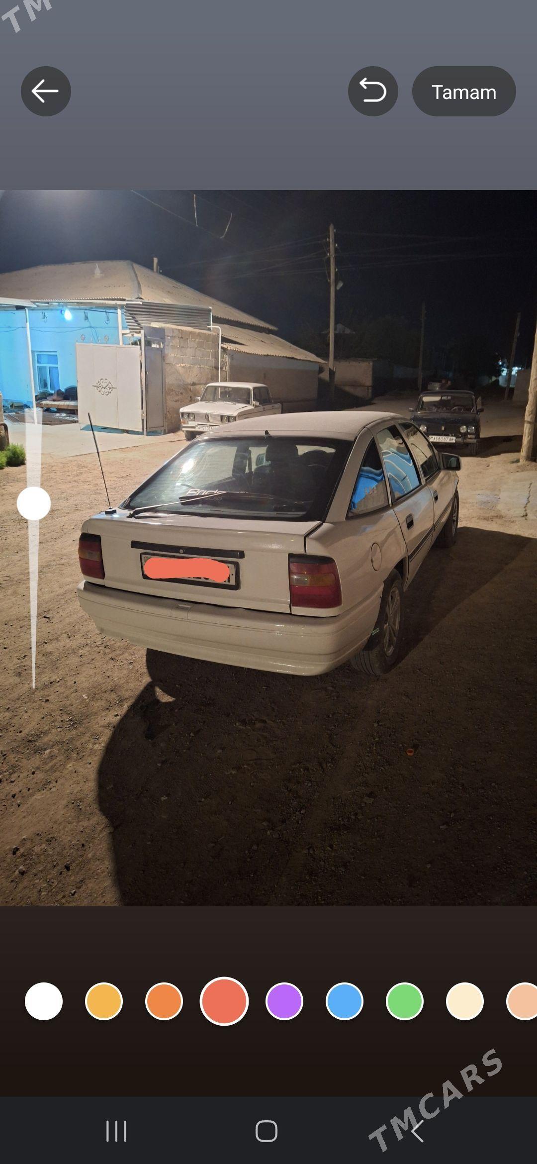Opel Vectra 1991 - 35 000 TMT - Бахарден - img 1