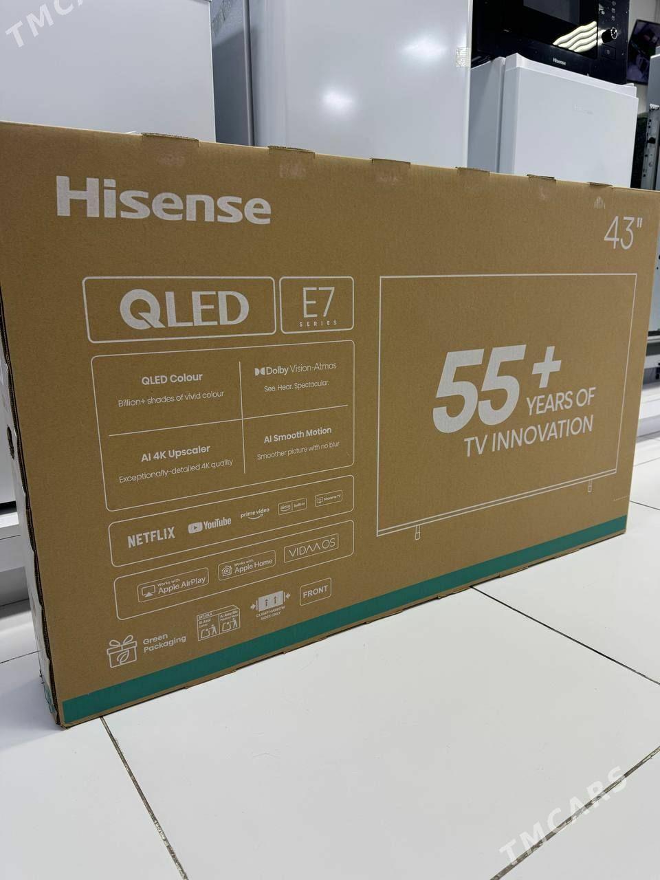 Hisense Tv 43 QLED 4K - Aşgabat - img 1