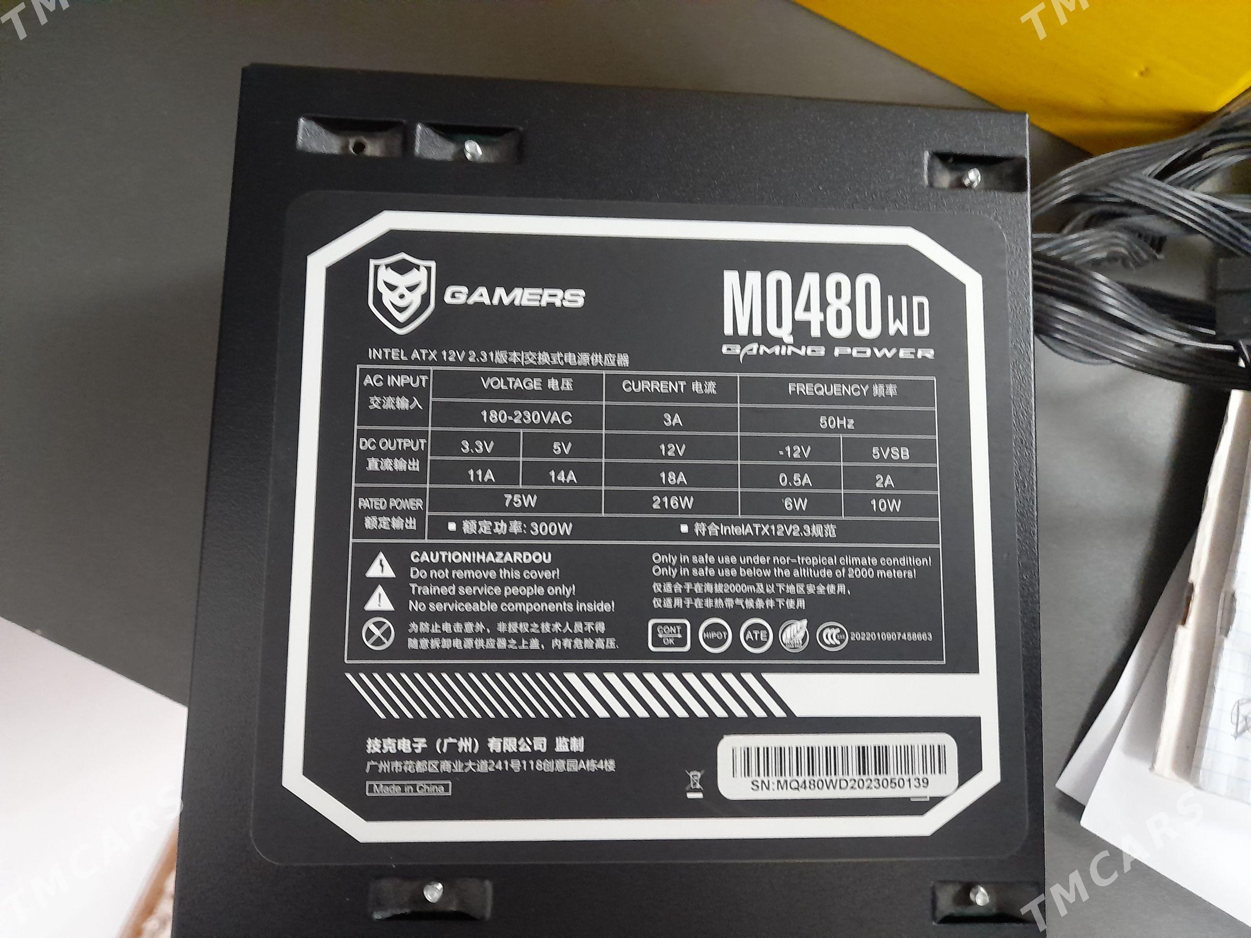 Gamers MQ480wd - Baýramaly - img 1