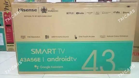 HISENSE 43 ANDROID TELVR ARZAN - Ашхабад - img 1