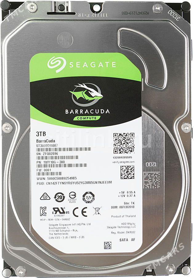 Hard disk 3TB 4TB - Büzmeýin - img 1