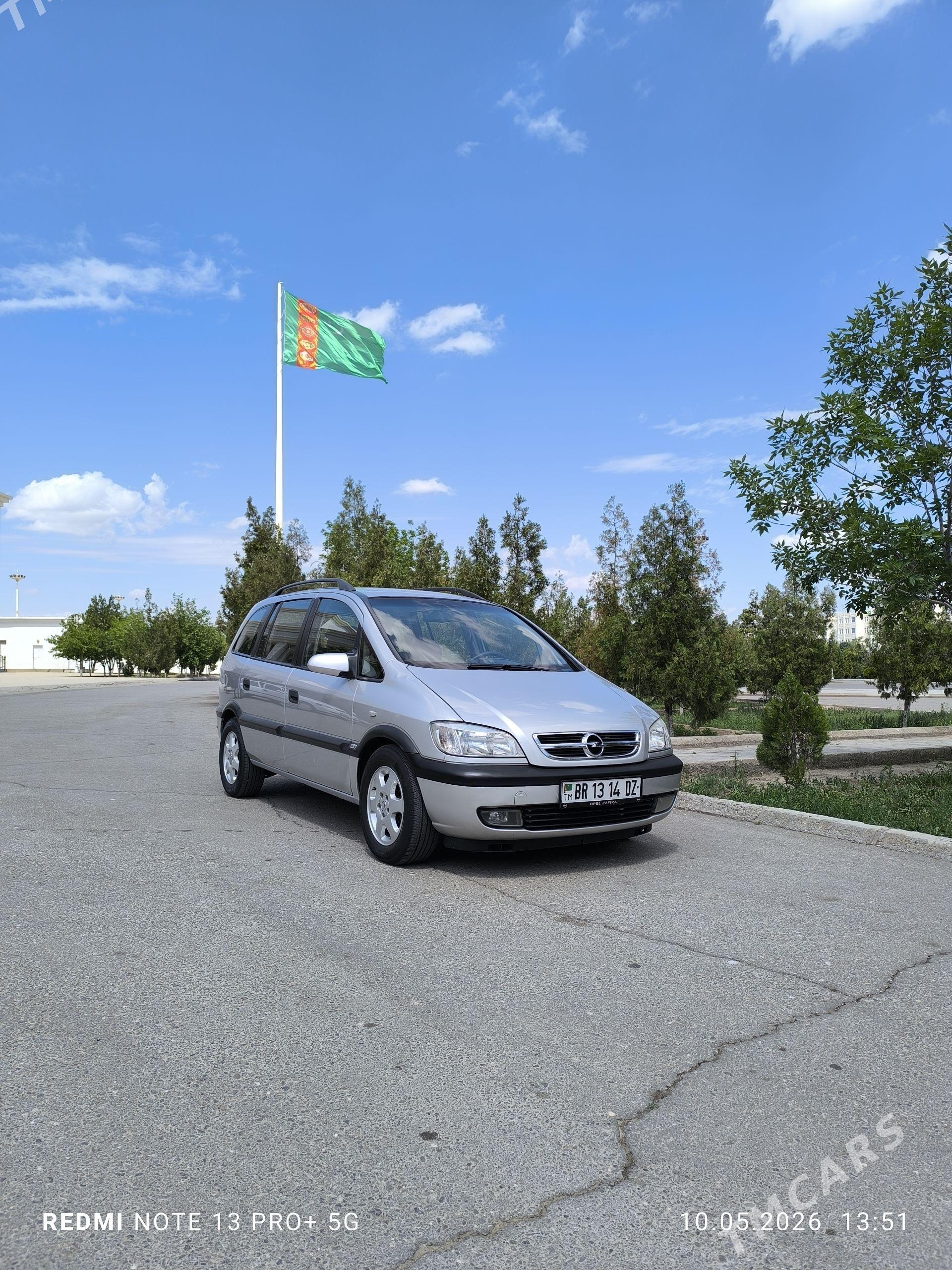 Opel Zafira 2002 - 119 000 TMT - Daşoguz - img 1