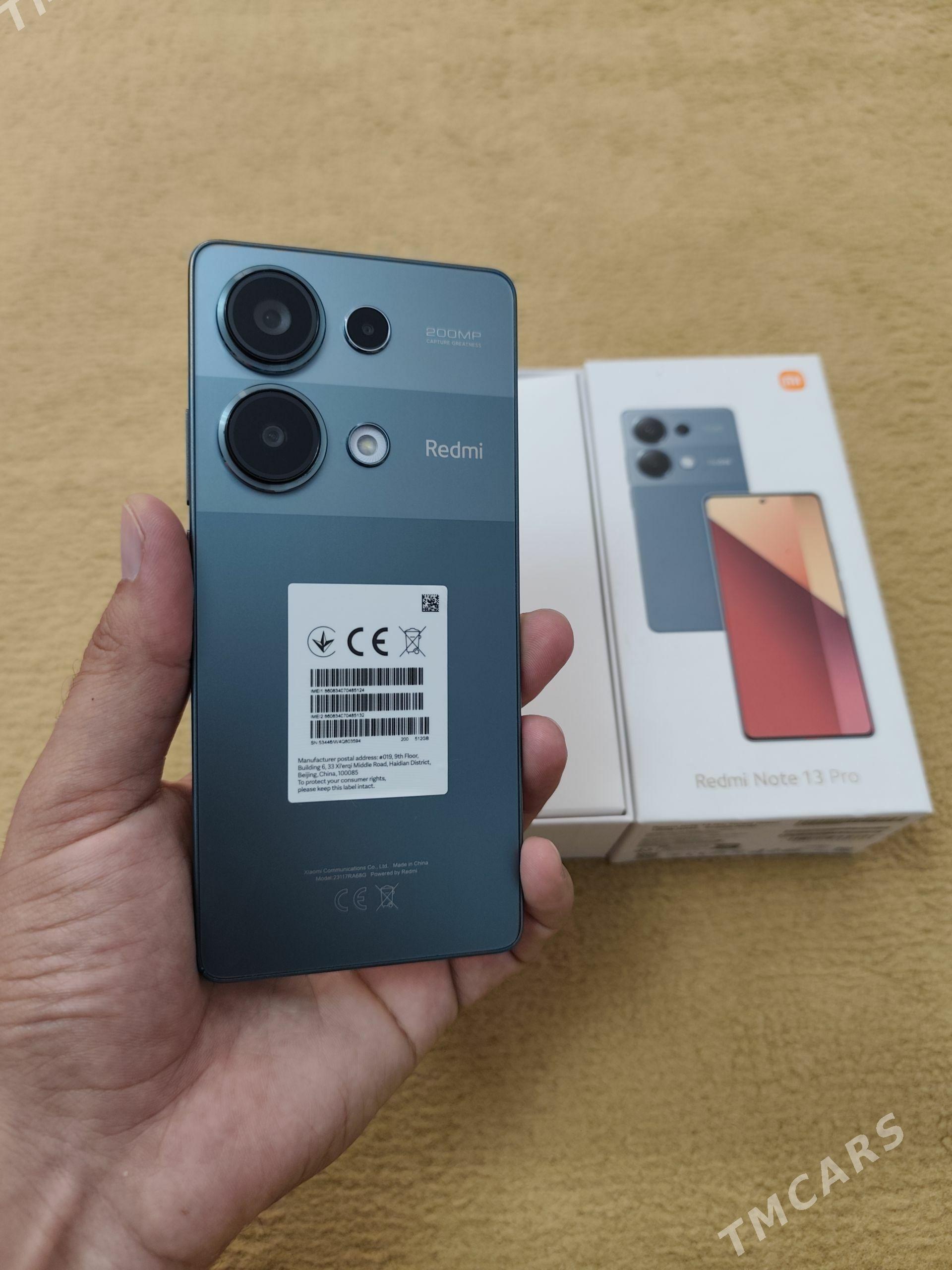 REDMI NOTE 13 PRO 12+12/512GB - Дашогуз - img 1