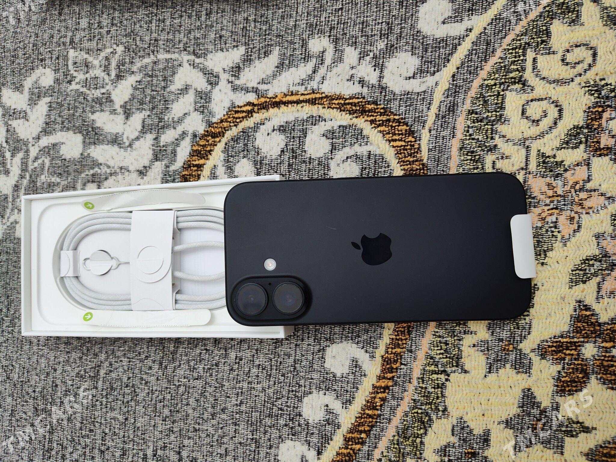 iPhone 16 Black 128 - Aşgabat - img 1