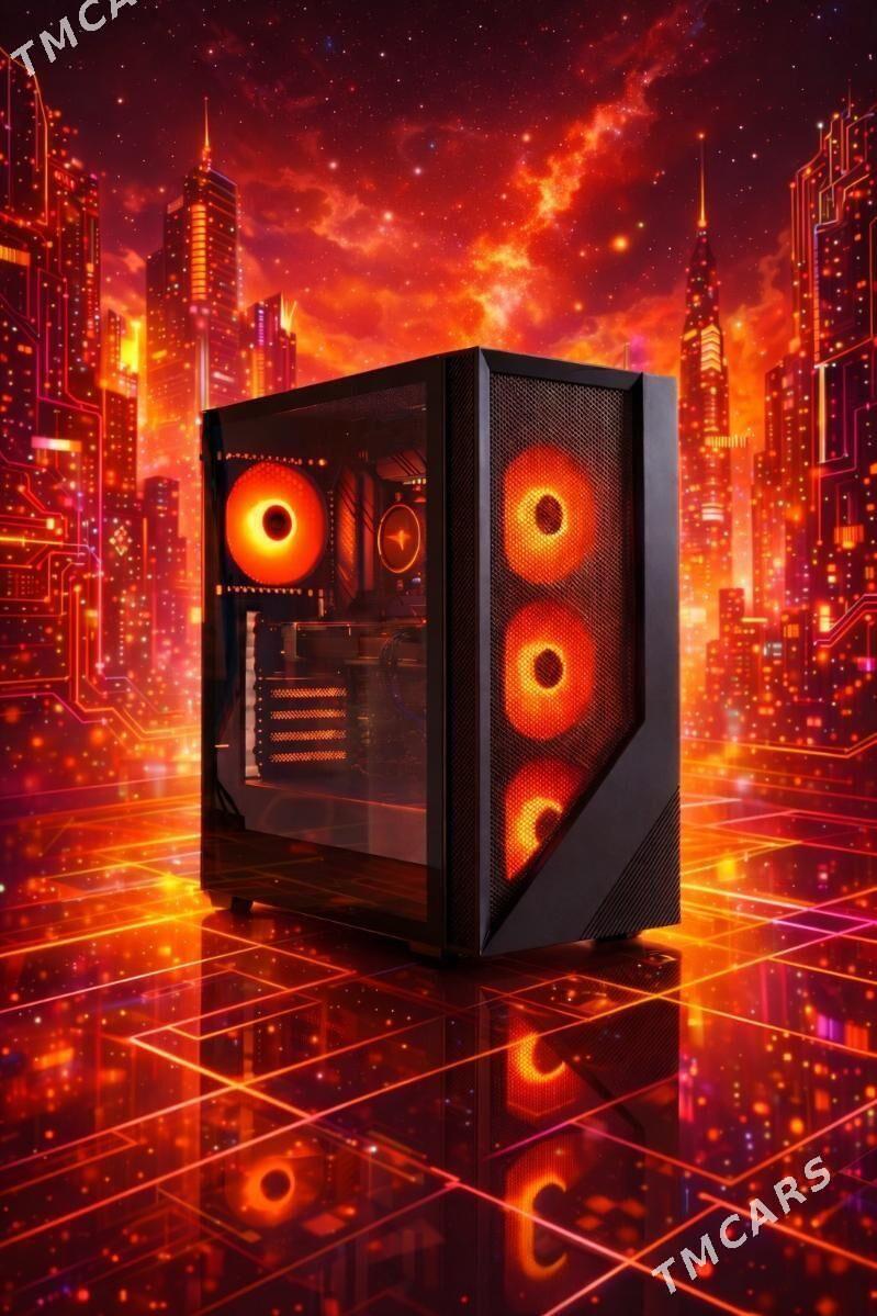 i7 7/ RM 8GB/ RX 580/ AOC 27 - Байрамали - img 1