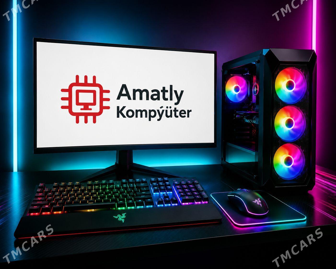i5 6/ram 8+8/ RX 580 AOC 27 - Байрамали - img 1