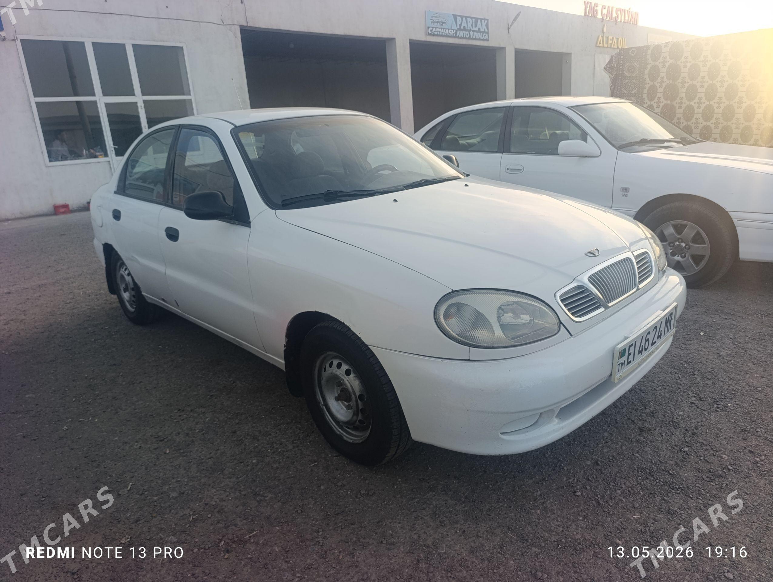Daewoo Lanos 1999 - 35 000 TMT - Мары - img 1