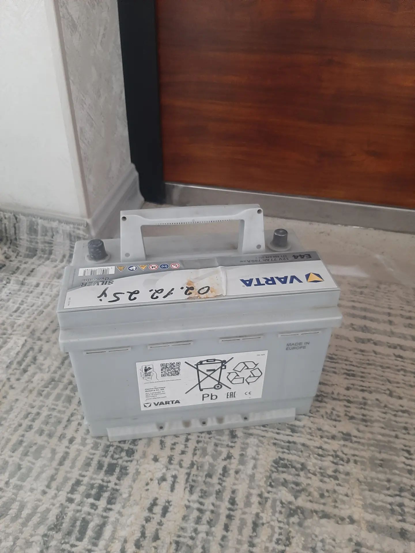 аккумулятор VARTA 1 400 TMT - Bagyr - img 1