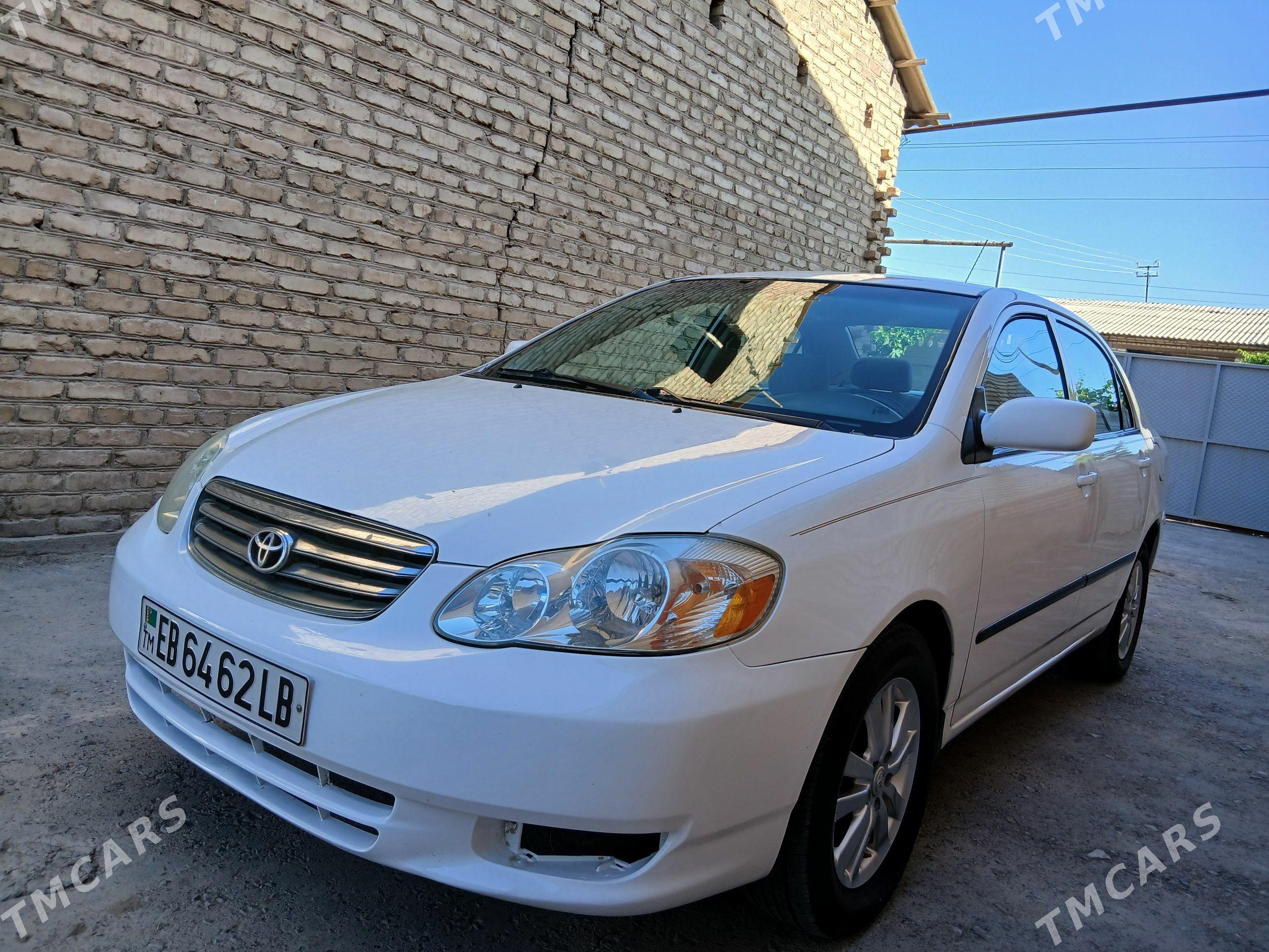 Toyota Corolla 2003 - 125 000 TMT - Саят - img 1