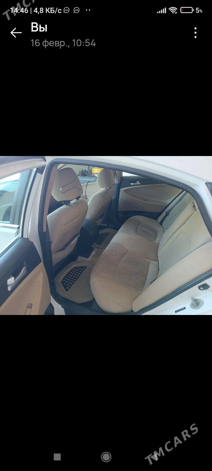 Hyundai Sonata 2012 - 170 000 TMT - Туркменабат - img 1