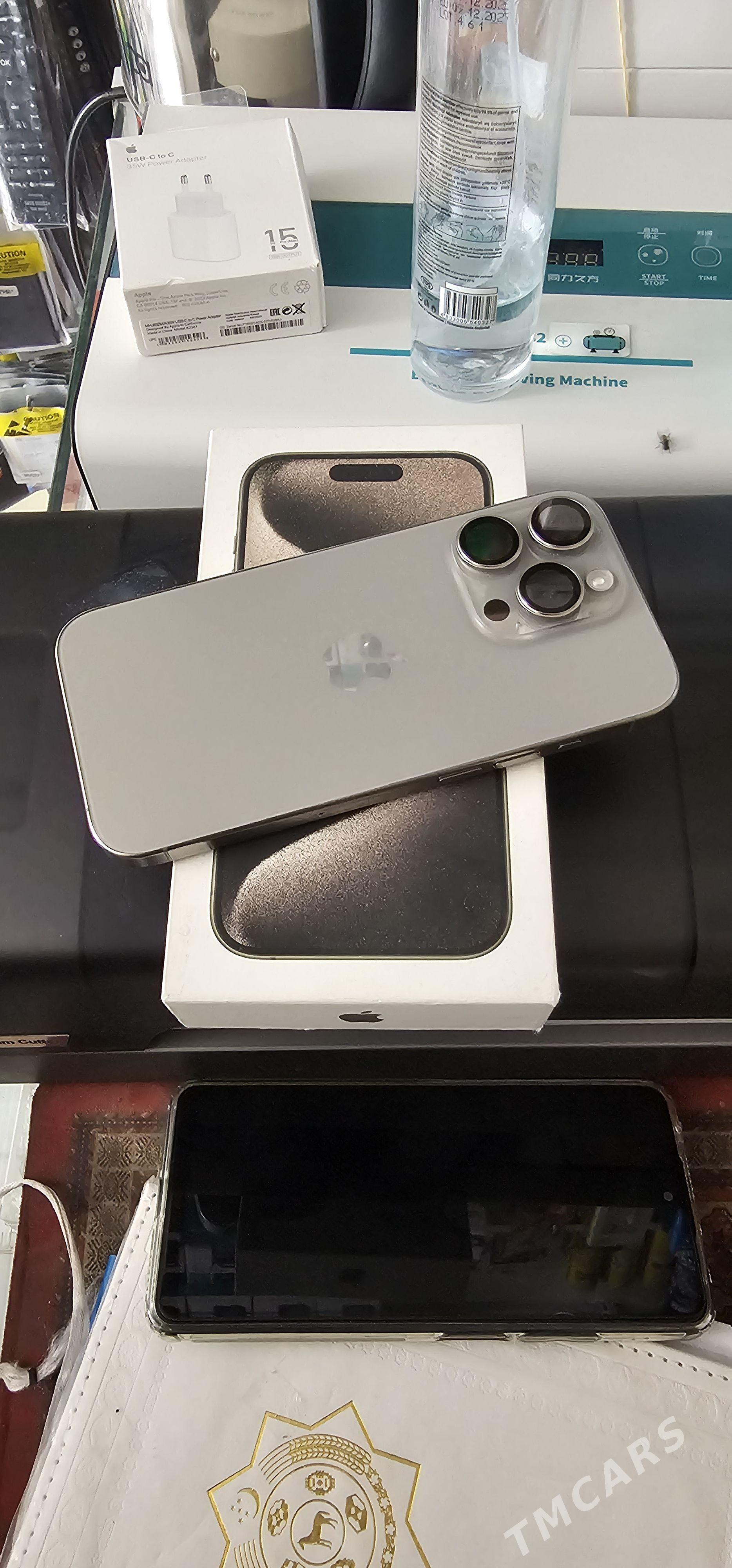 iphone 15pro 256g - Балканабат - img 1