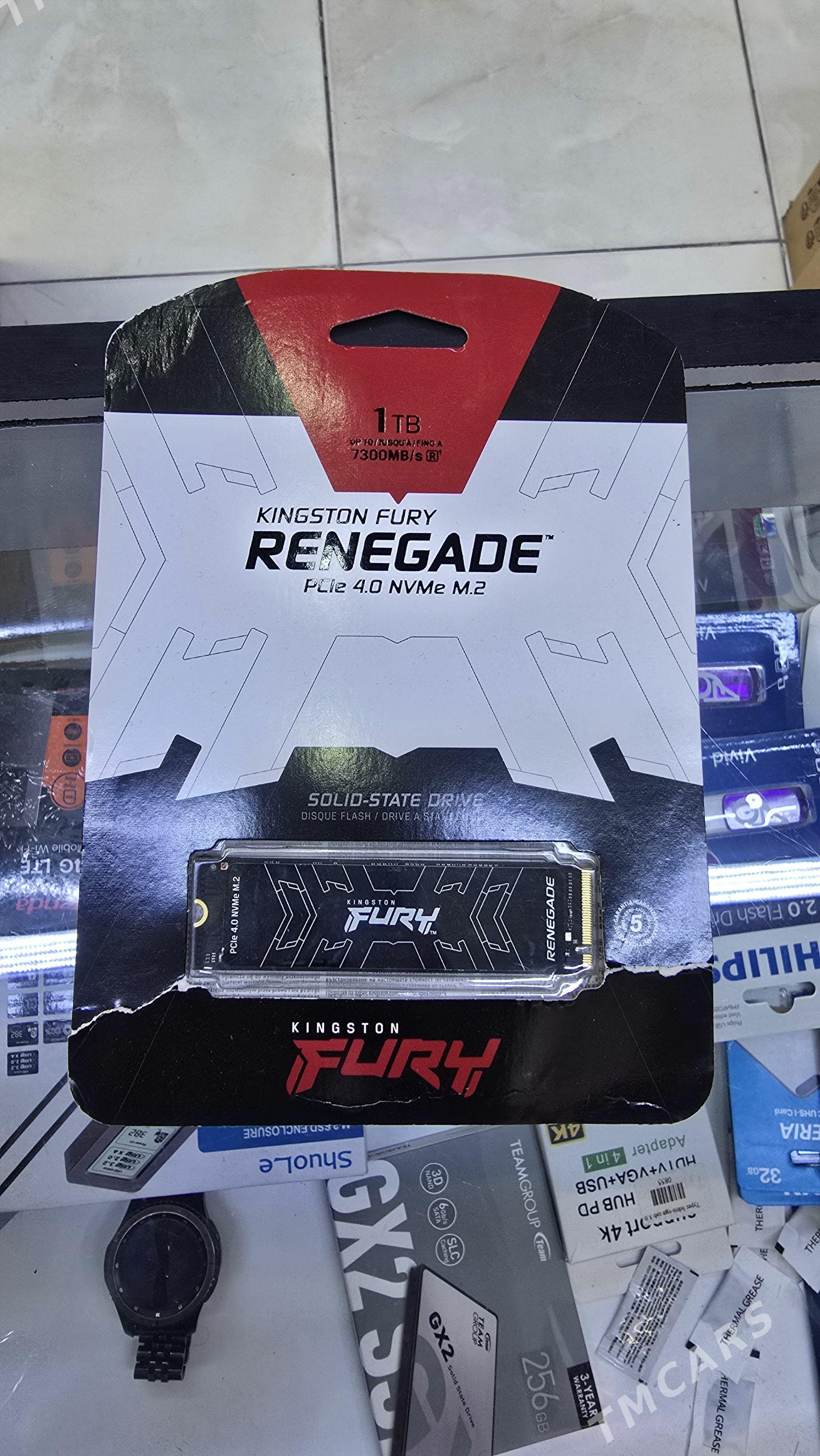 Б.У KINGSTON RENEGATE 1TB - Aşgabat - img 1