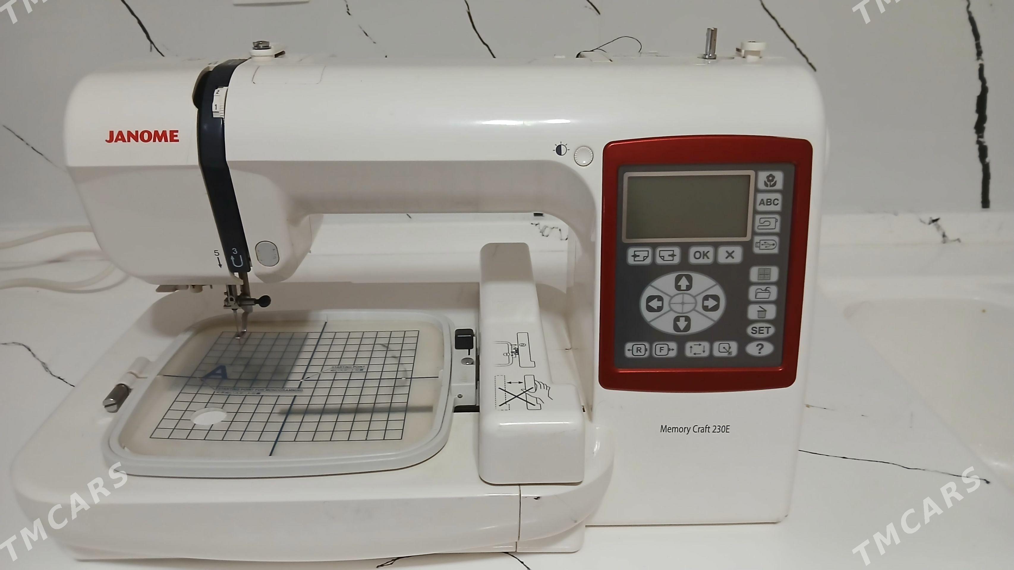 Janome 230e - Ak bugdaý etraby - img 1