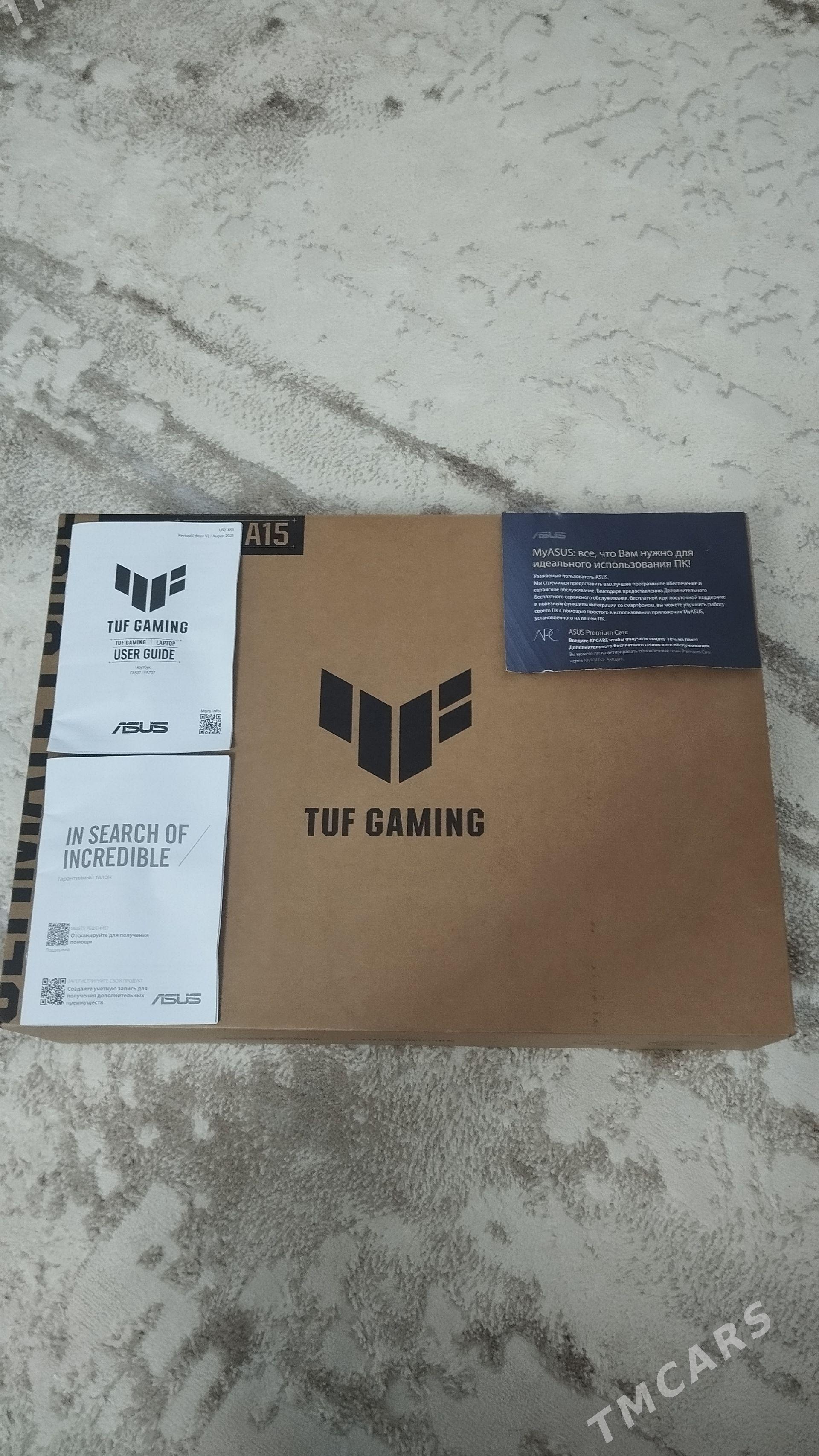 ASUS TUF A15/RTX4060/16GB - Аркадаг - img 1