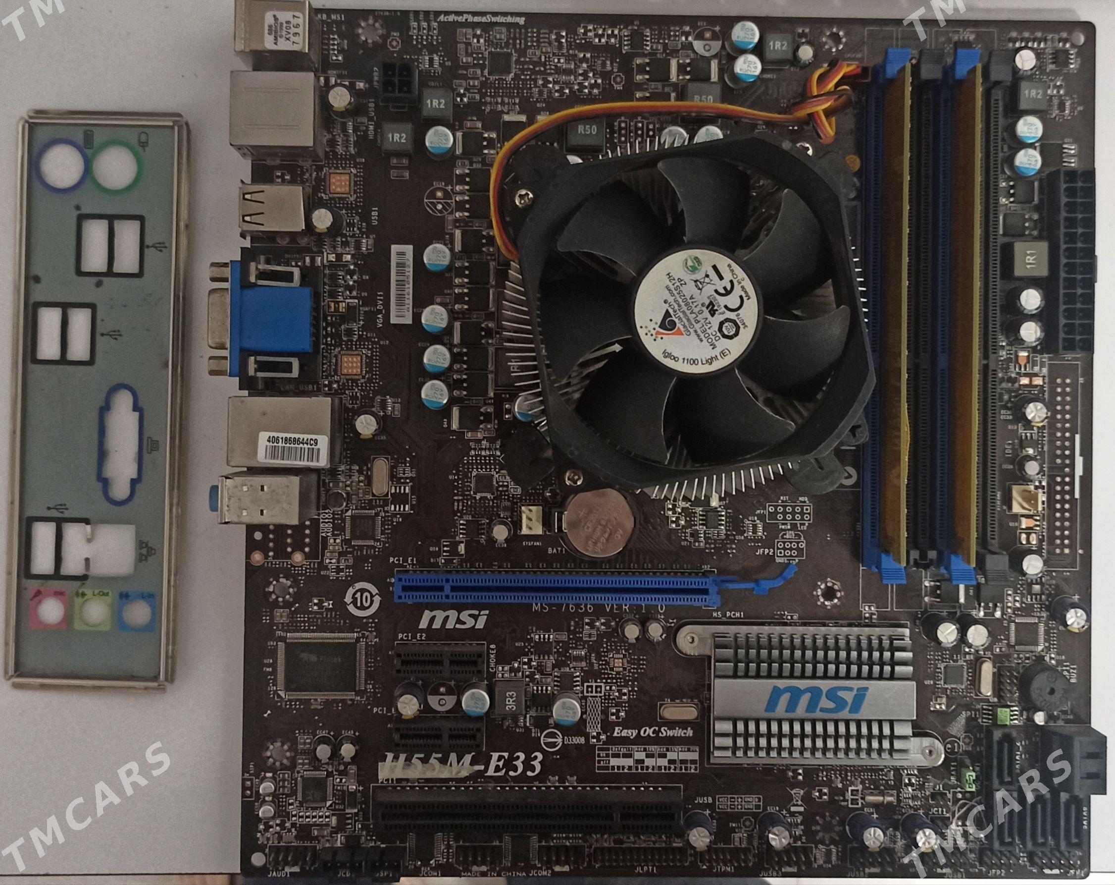 Материнская плата CPU i3 - Туркменабат - img 1