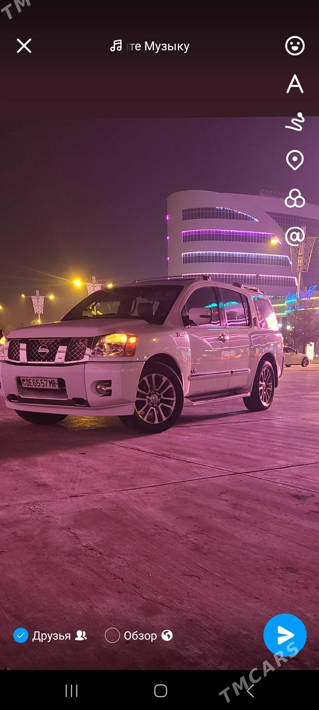 Nissan Armada 2007 - 250 000 TMT - Мары - img 1
