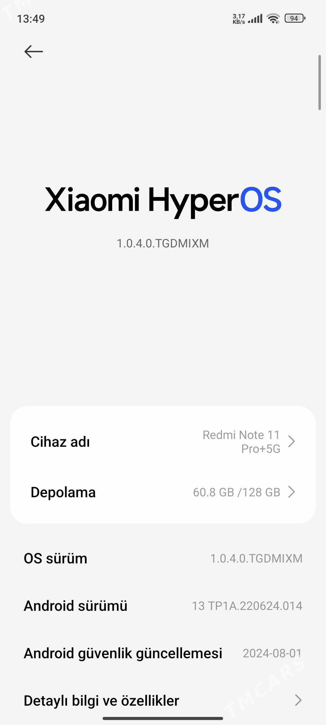 Redmi not11pro+5G - Дашогуз - img 1