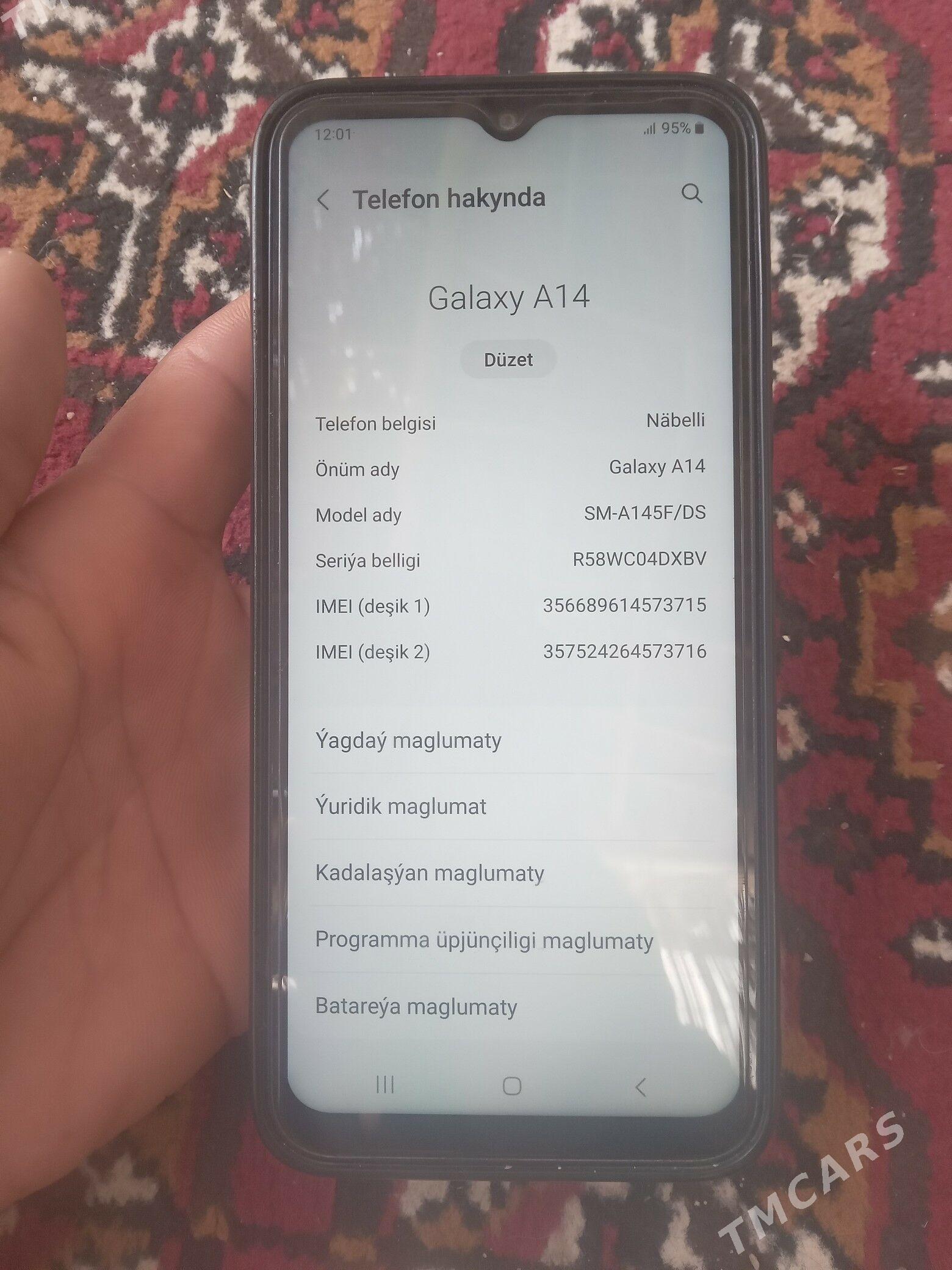 telefon A14b - Gurbansoltan Eje - img 1