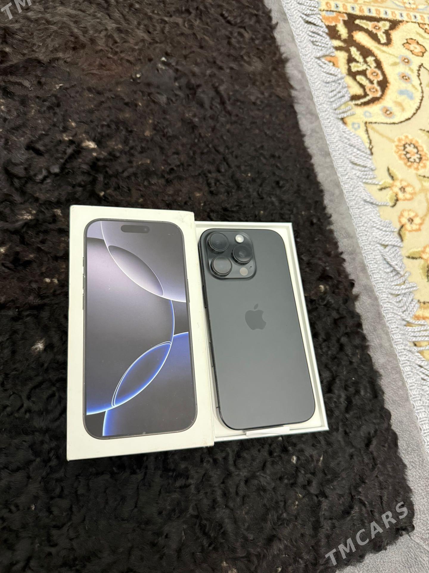 iPhone 16pro - ул. Подвойского (Битарап Туркменистан шаёлы) - img 1