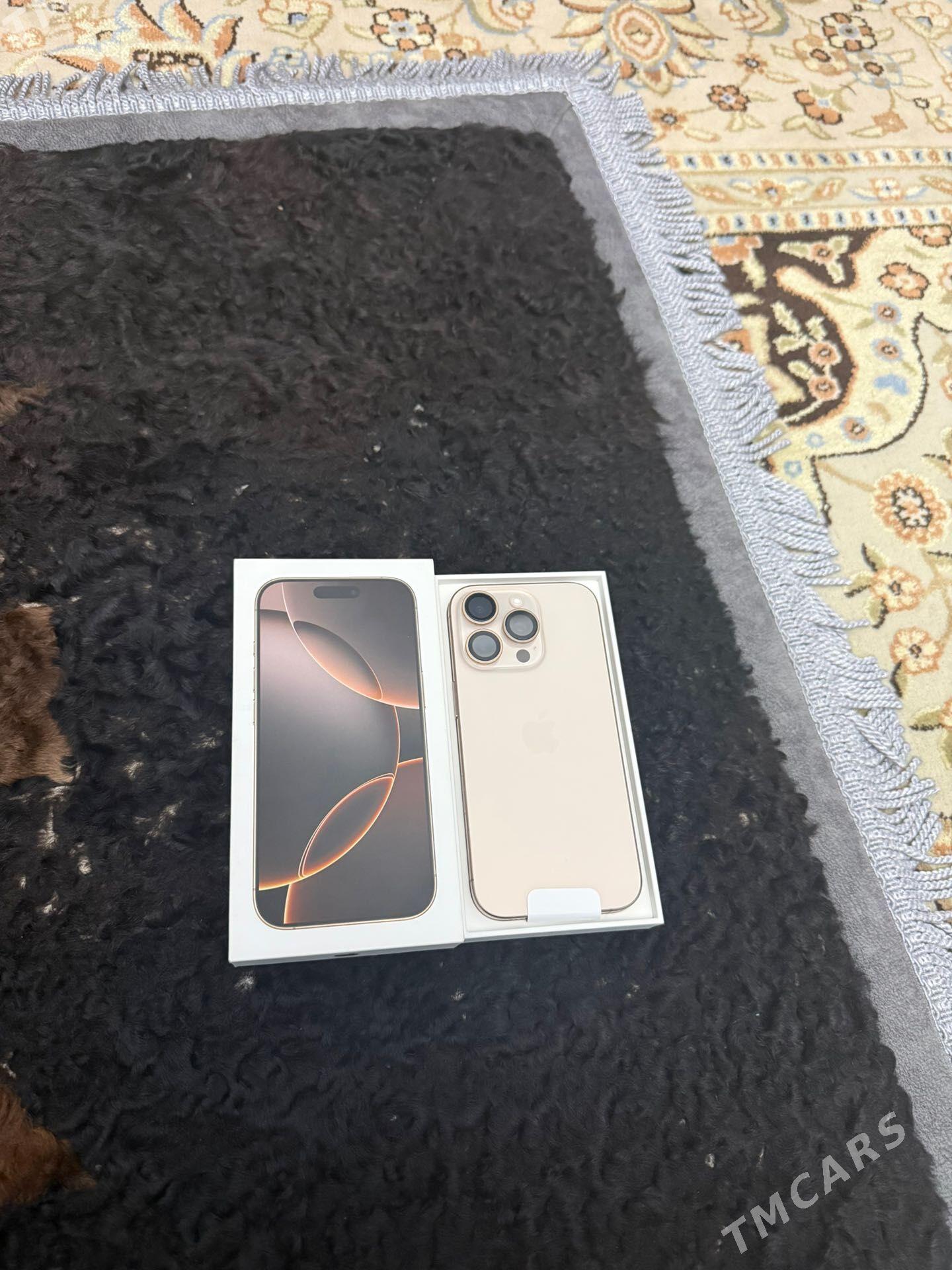 IPhone 16pro - ул. Подвойского (Битарап Туркменистан шаёлы) - img 1