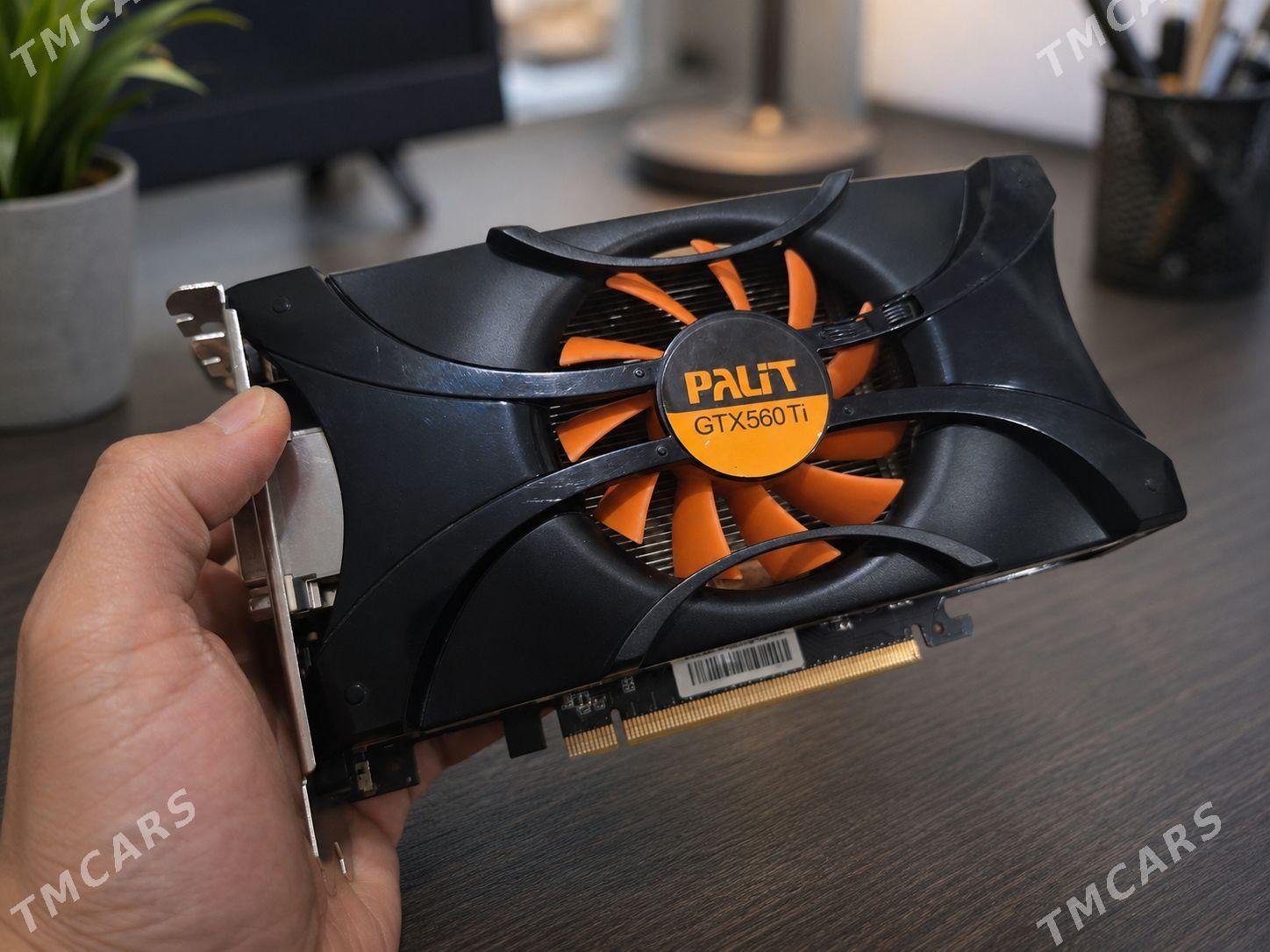 GTX560ti Видеокарта videokarta - Ашхабад - img 1