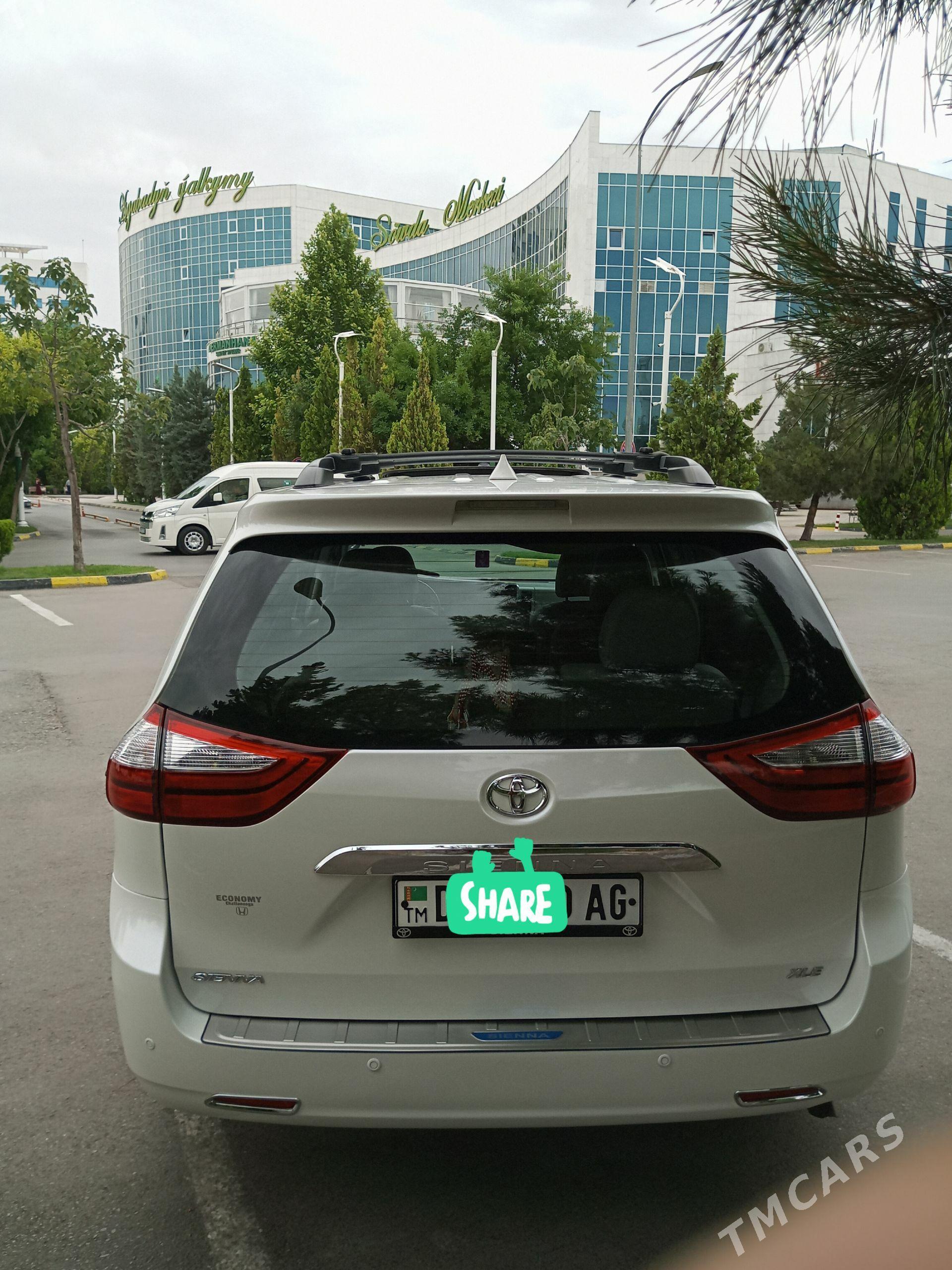 Toyota Sienna 2016 - 435 000 TMT - Aşgabat - img 1