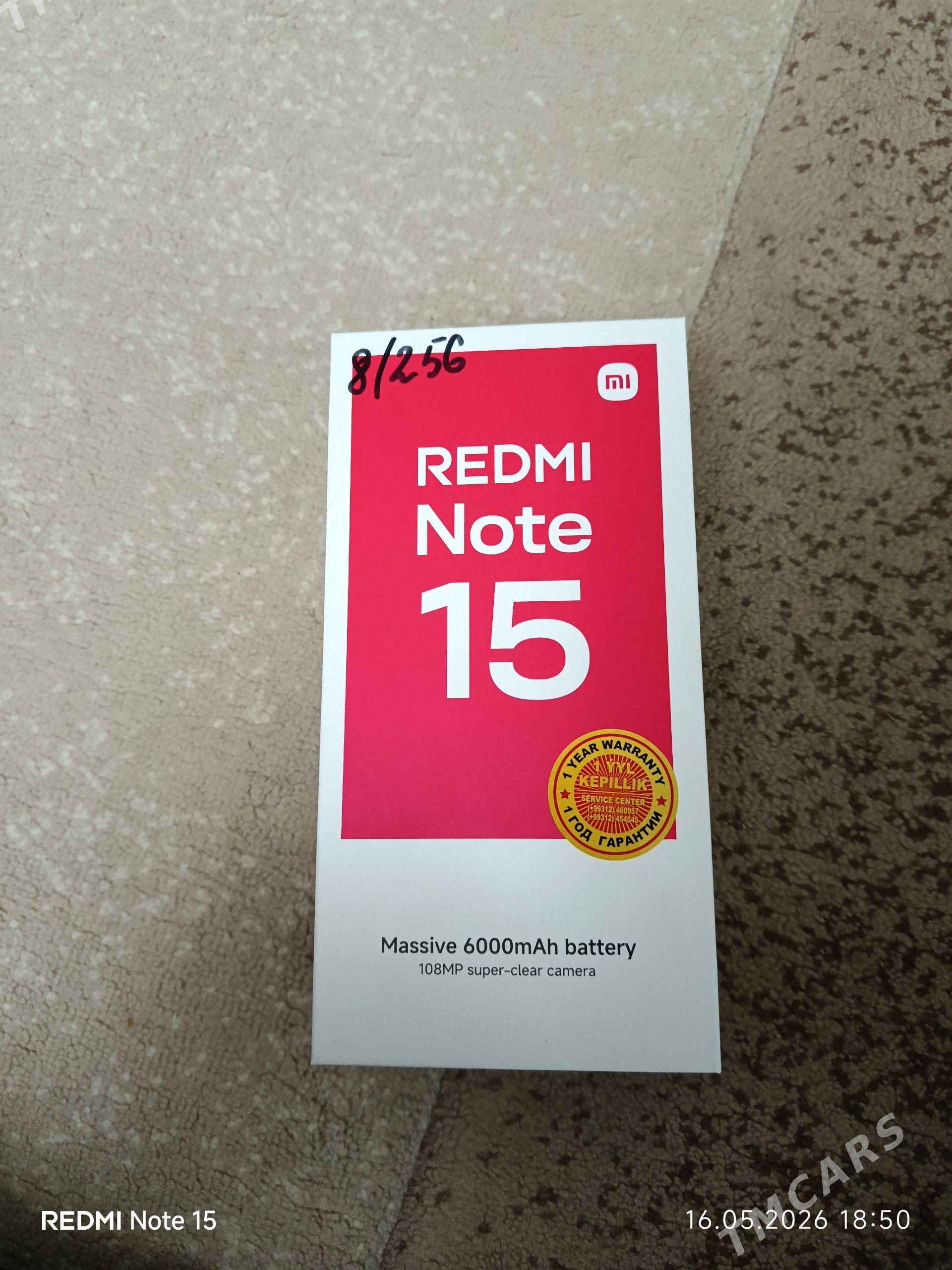 Redmi note 15 - Туркменабат - img 1