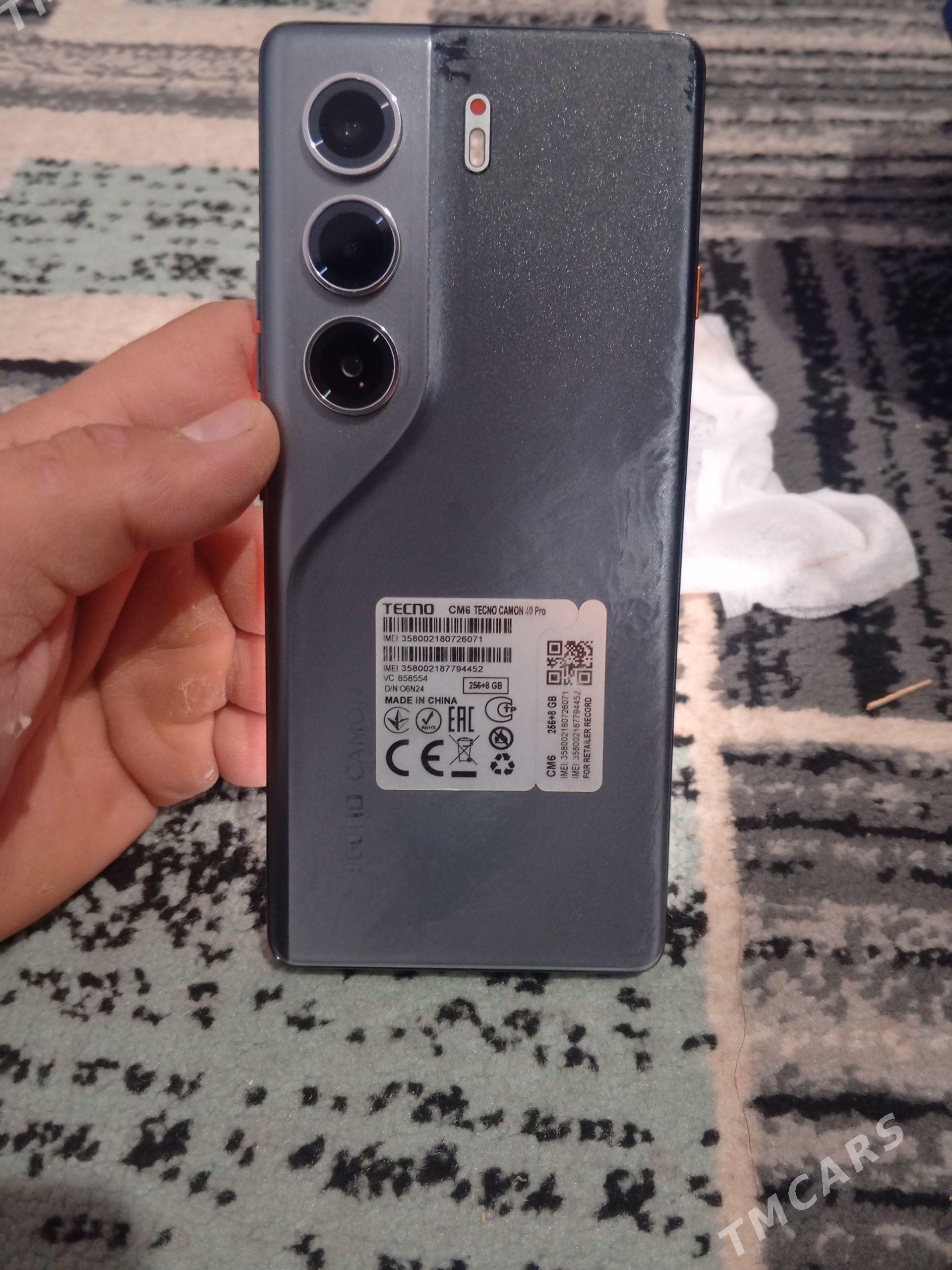 Tecno camon 40 pro - Балканабат - img 1