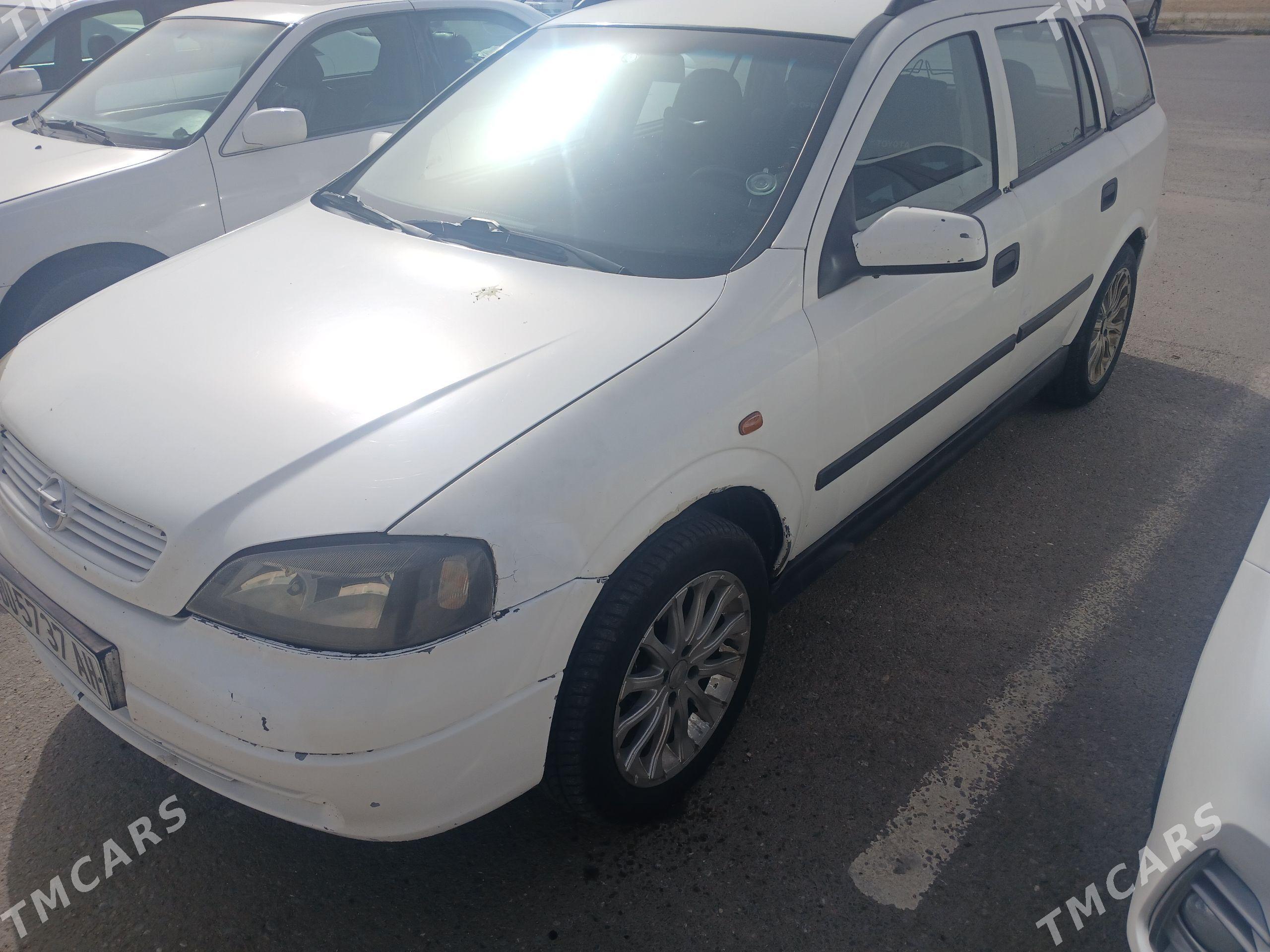 Opel Astra 1998 - 80 000 TMT - Ak bugdaý etraby - img 1