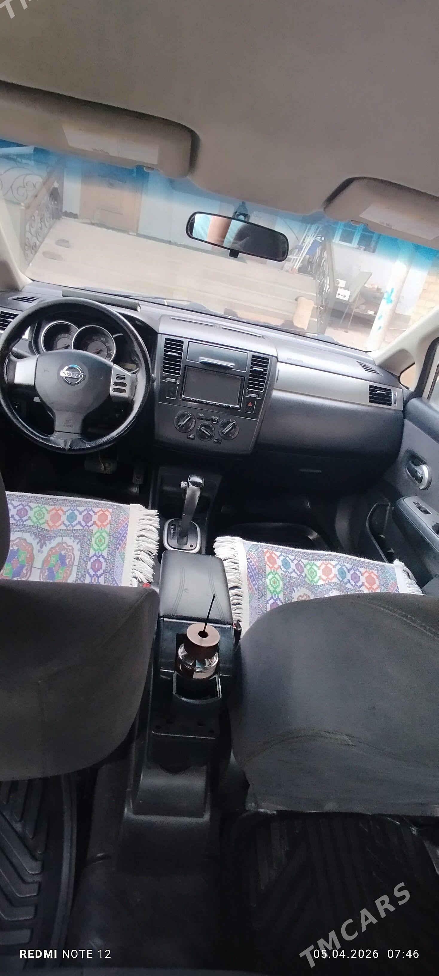 Nissan Versa 2008 - 140 000 TMT - Бабадайхан - img 1