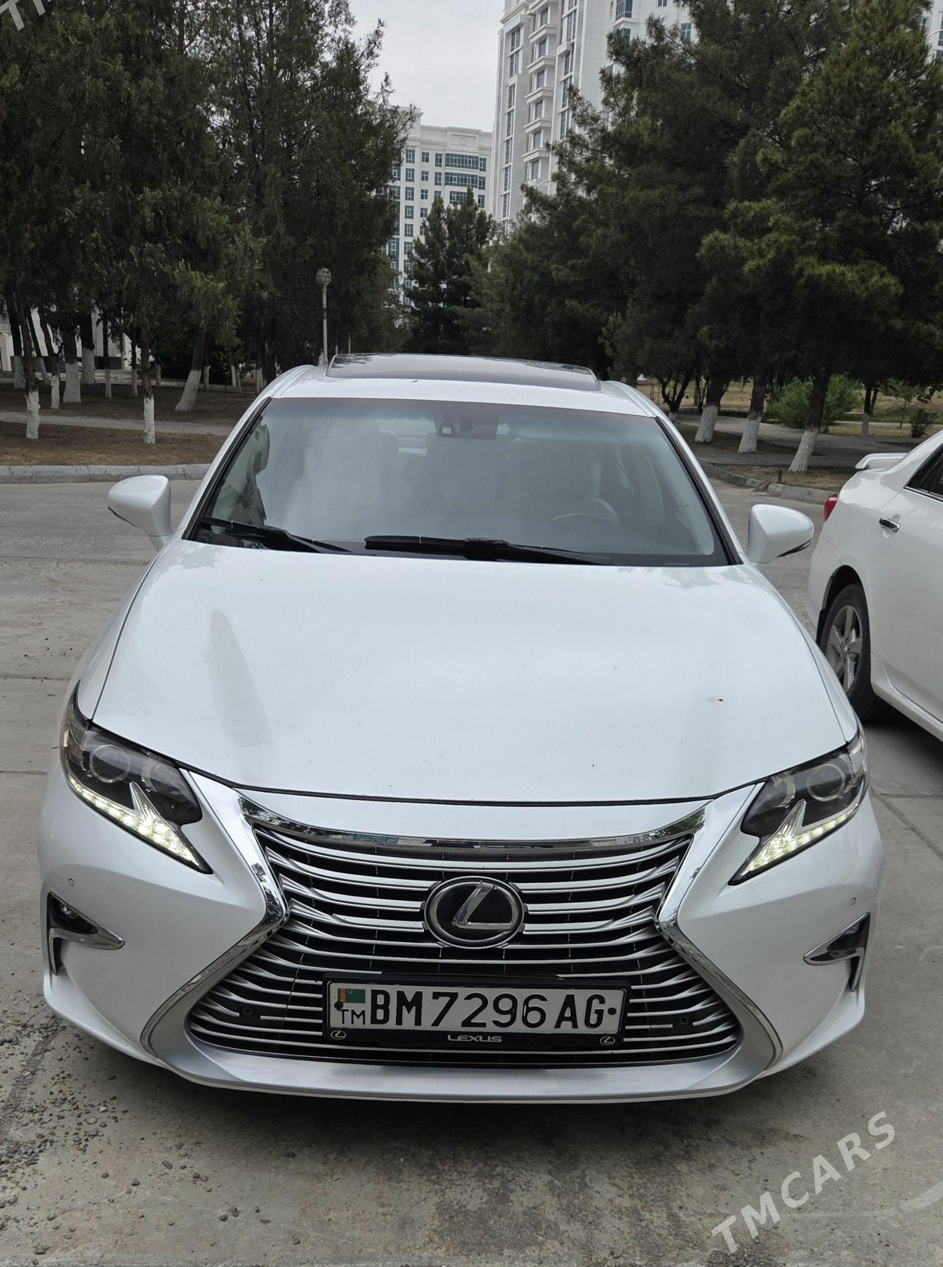 Lexus ES 350 2017 - 460 000 TMT - ул. Подвойского (Битарап Туркменистан шаёлы) - img 1