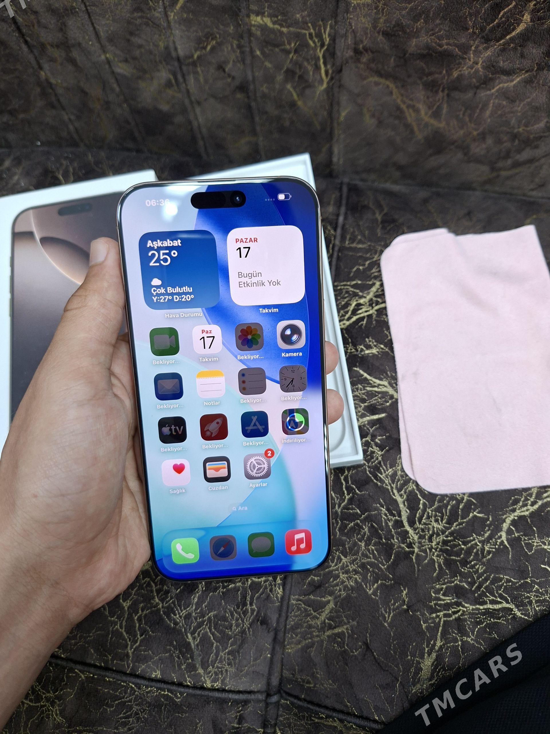 Iphone 16 pro max - Ашхабад - img 1