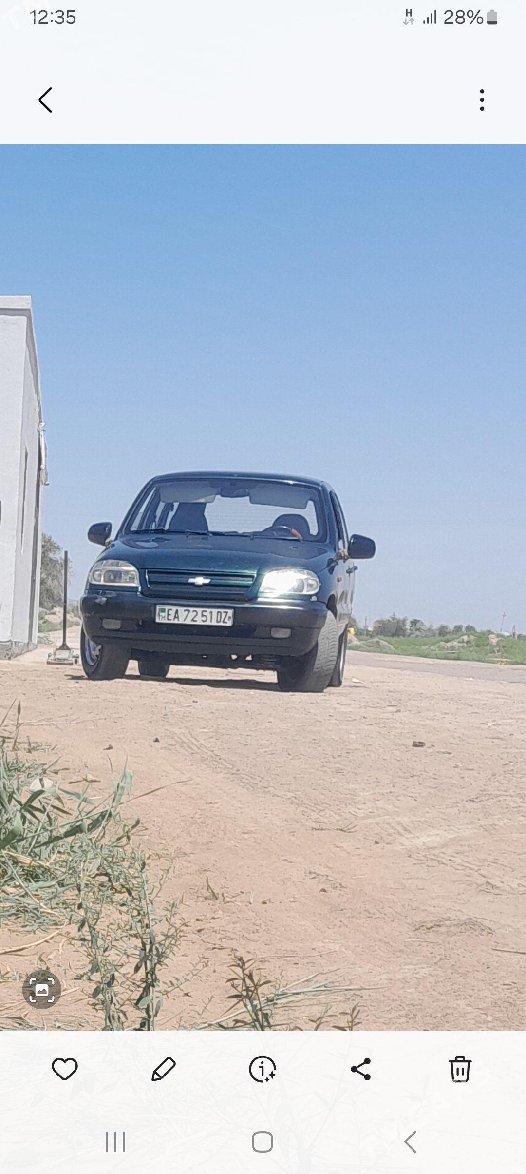 Chevrolet Niva 2005 - 40 000 TMT - етр. Туркменбаши - img 1