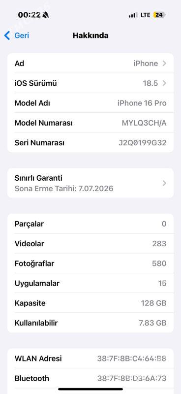 iphone 16pro gold97 - Aşgabat - img 1