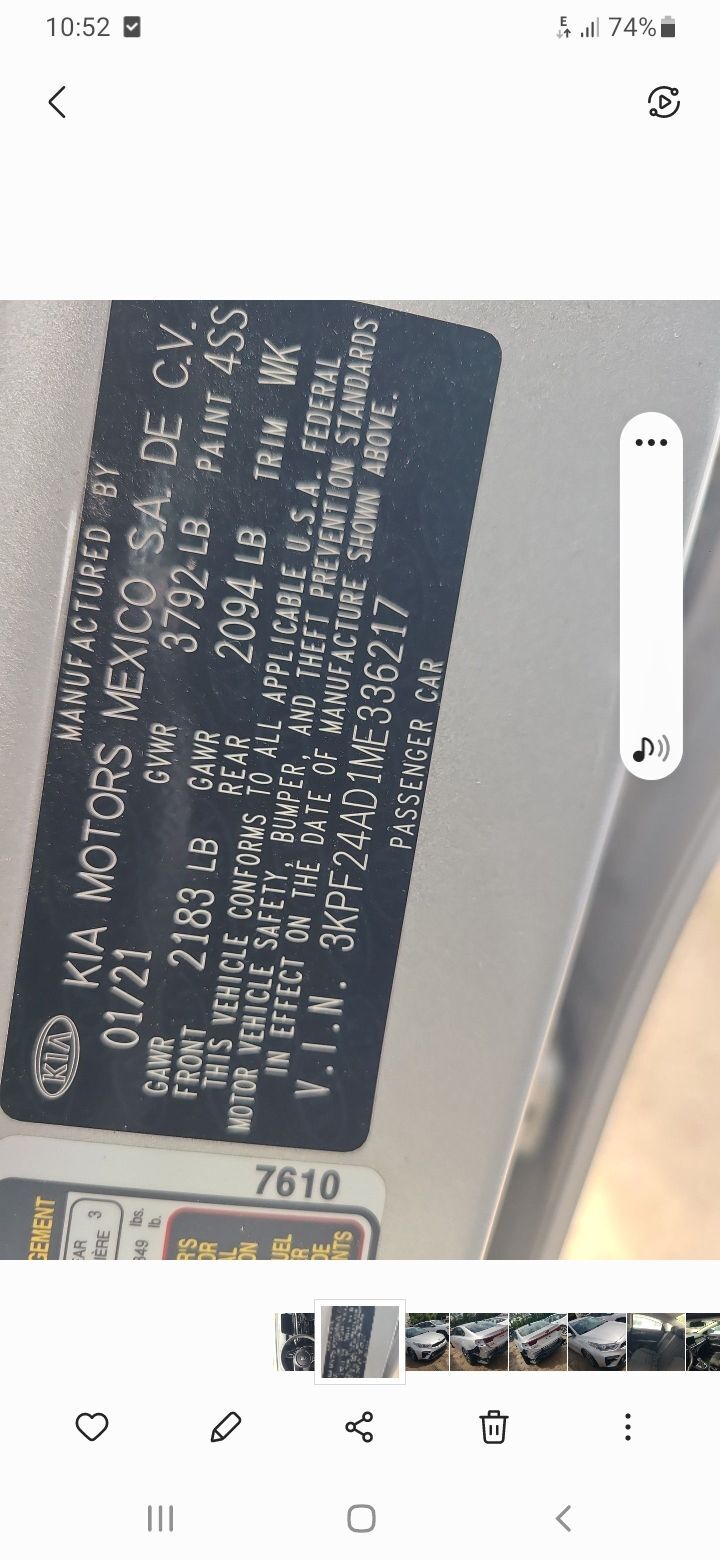 Kia Forte 2021 - 250 000 TMT - Сакарчага - img 1