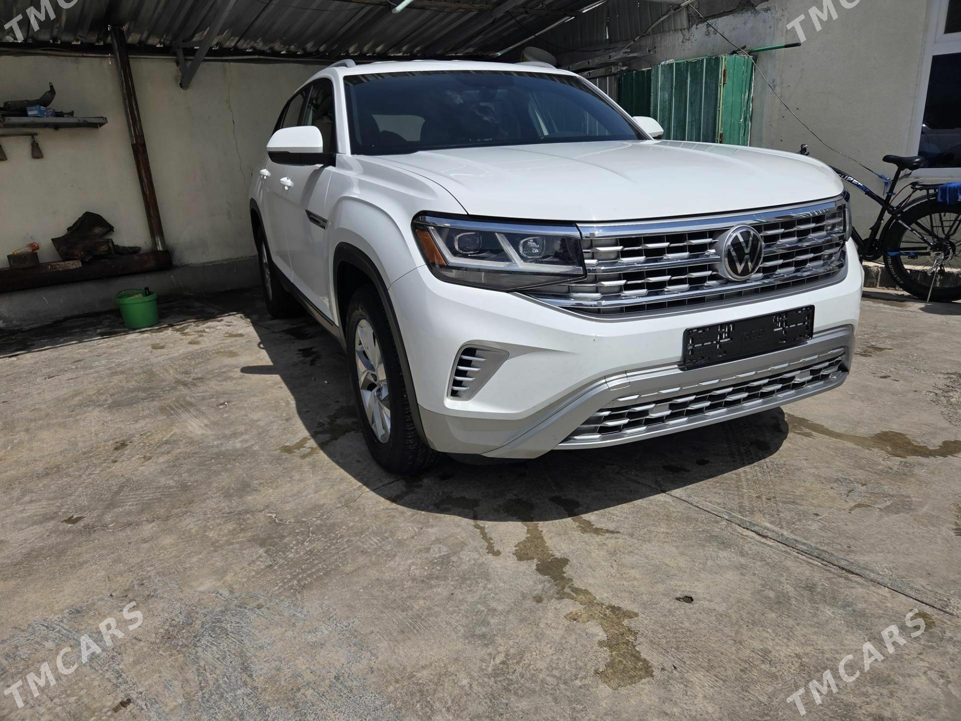 Volkswagen Atlas Cross Sport 2020 - 555 000 TMT - Ak bugdaý etraby - img 1
