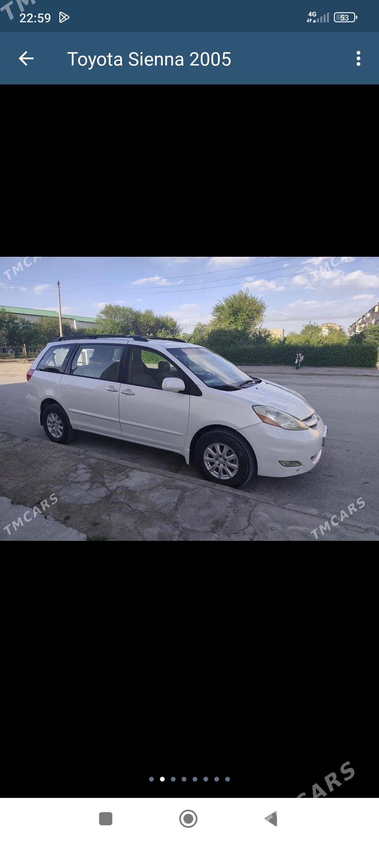 Toyota Sienna 2005 - 300 000 TMT - Туркменабат - img 1