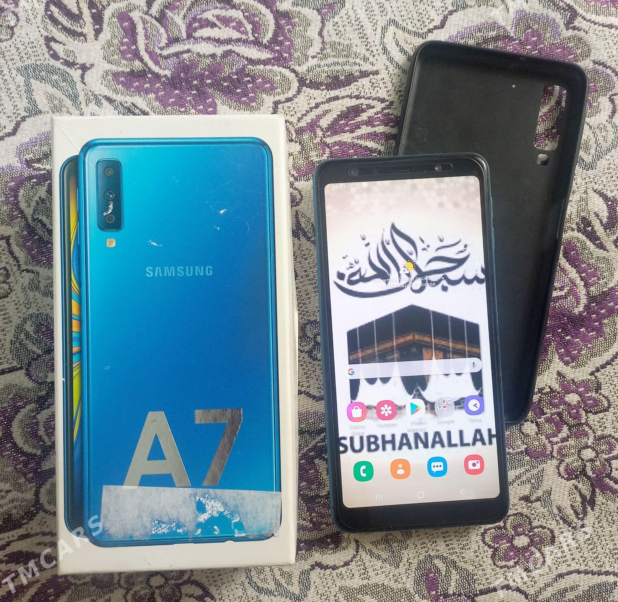 Samsung A7 2018 - Ашхабад - img 1