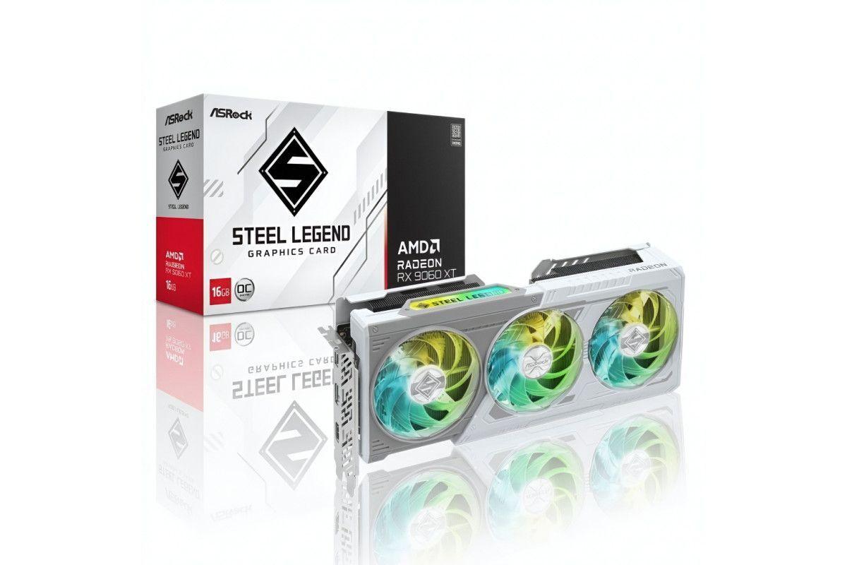 ASRock RX 9060 XT Steel Legend - Ашхабад - img 1