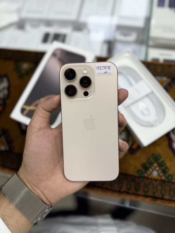 iPhone 16 pro 128gb 90% - Торговый центр "15 лет Независимости" - img 1