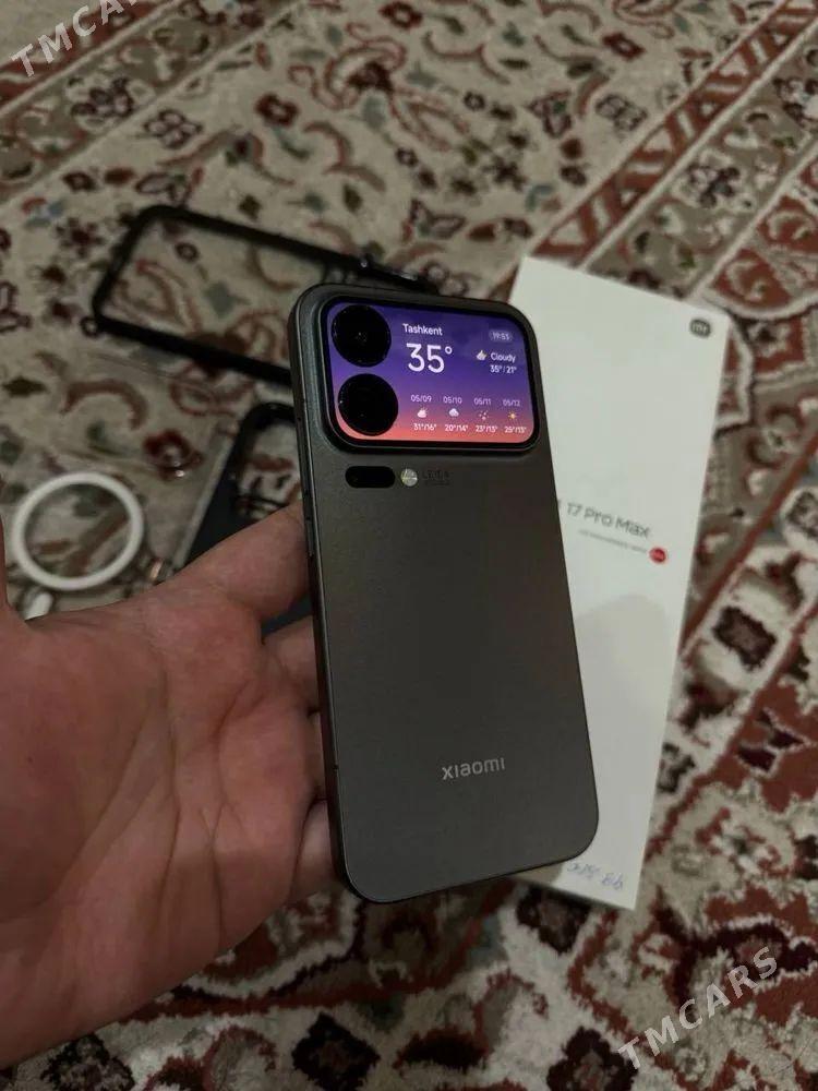 Xiaomi 17 pro max 16/512 gb - Ашхабад - img 1