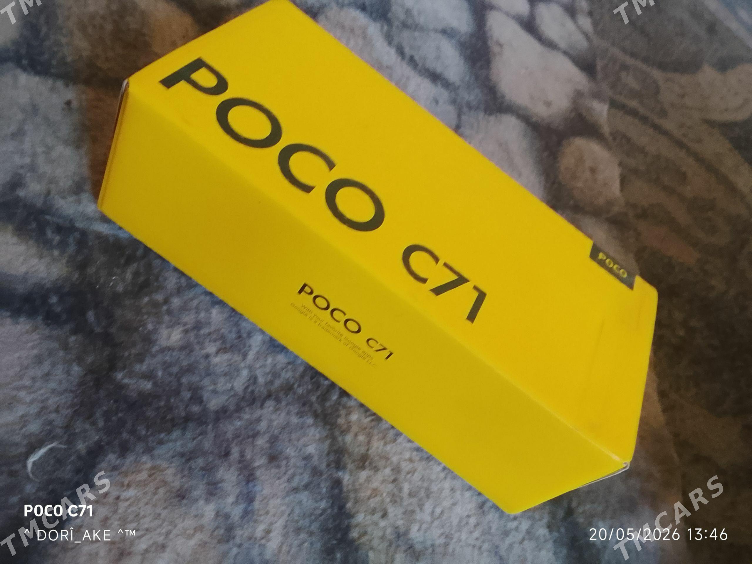 POCO C71 4+4/128 - Дашогуз - img 1