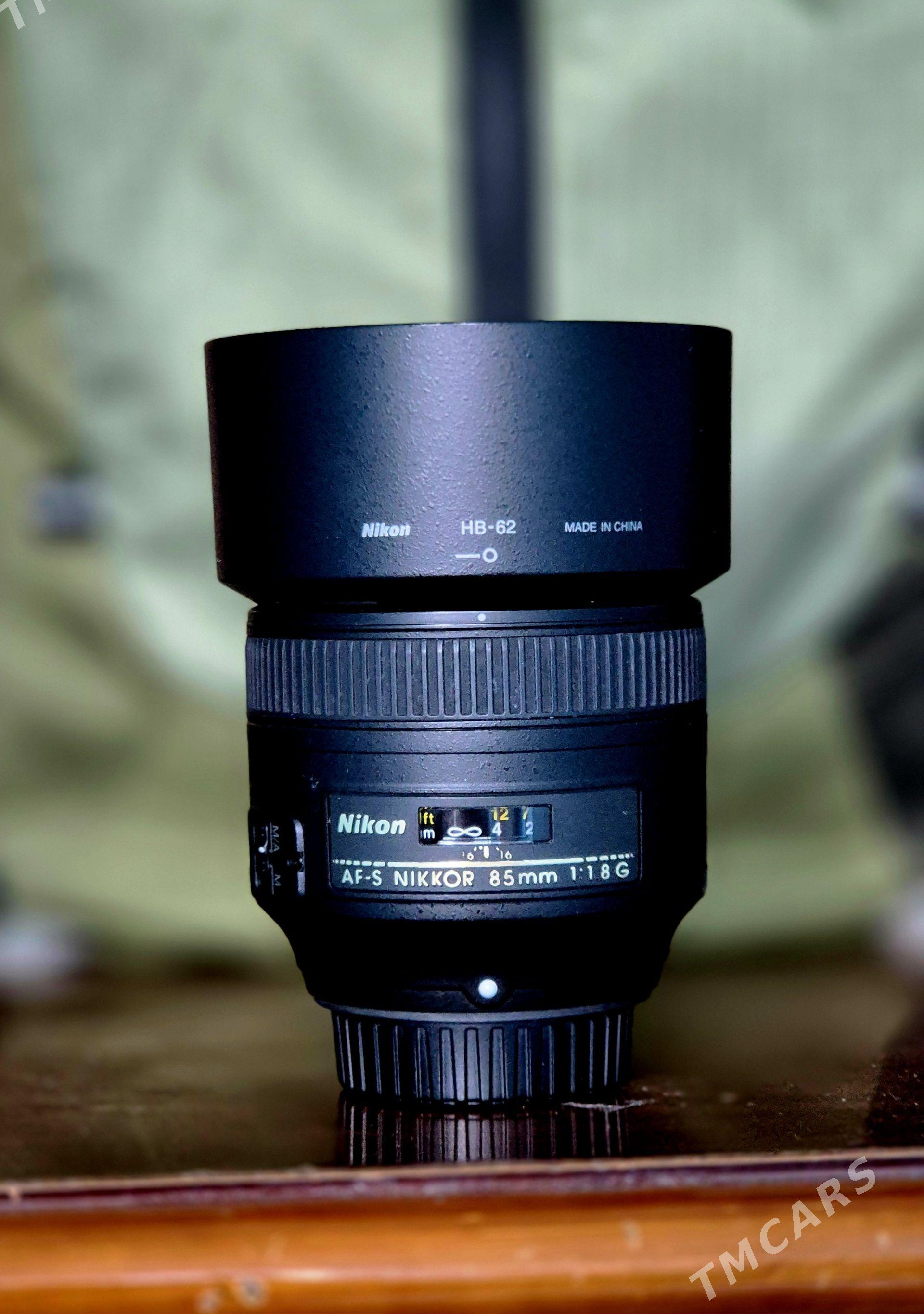 Nikon 85m 1.8 paket 99% - Balkanabat - img 1
