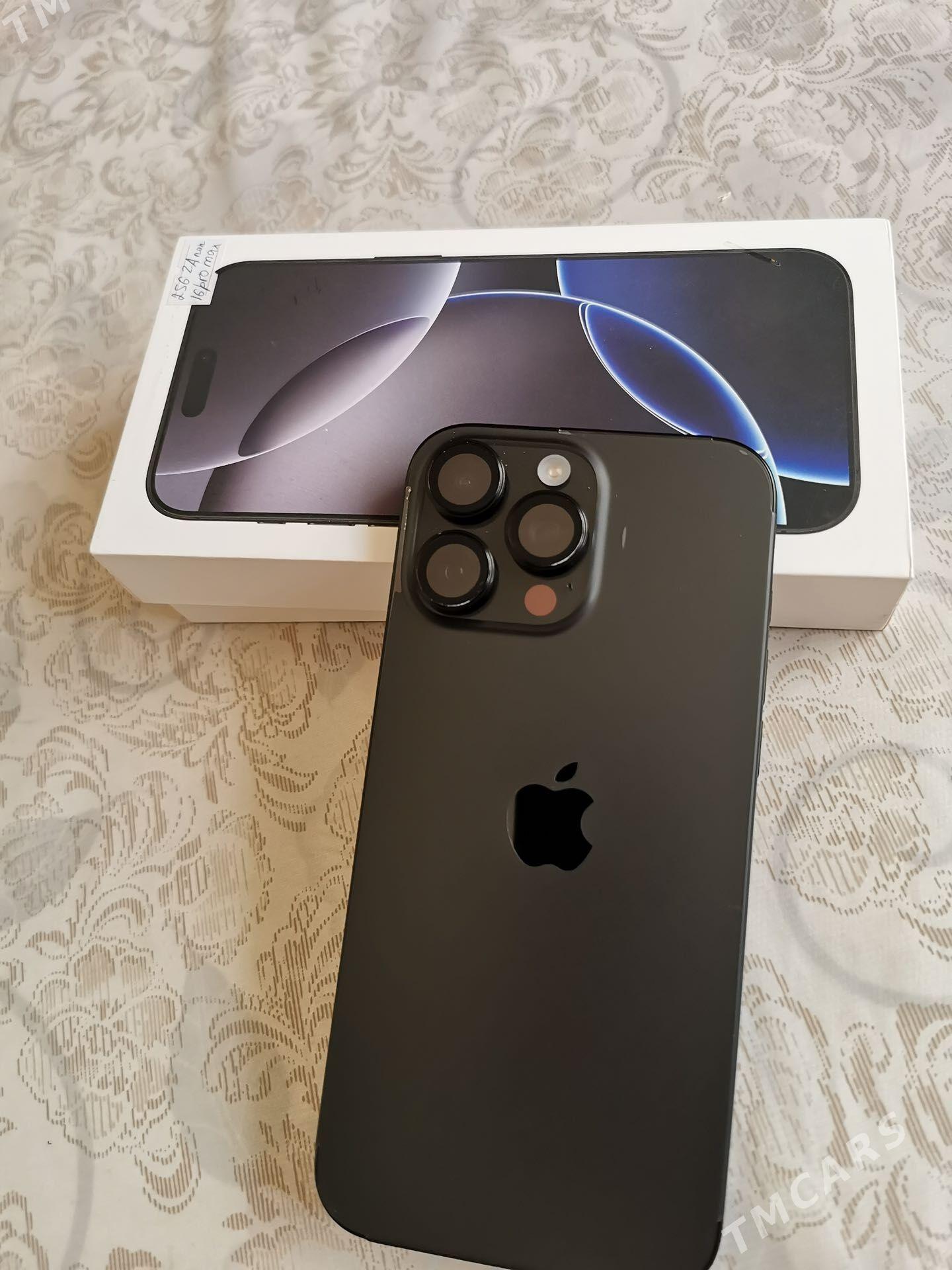 IPHONE 16 Pro Max 256 GB/ZA - Ашхабад - img 1