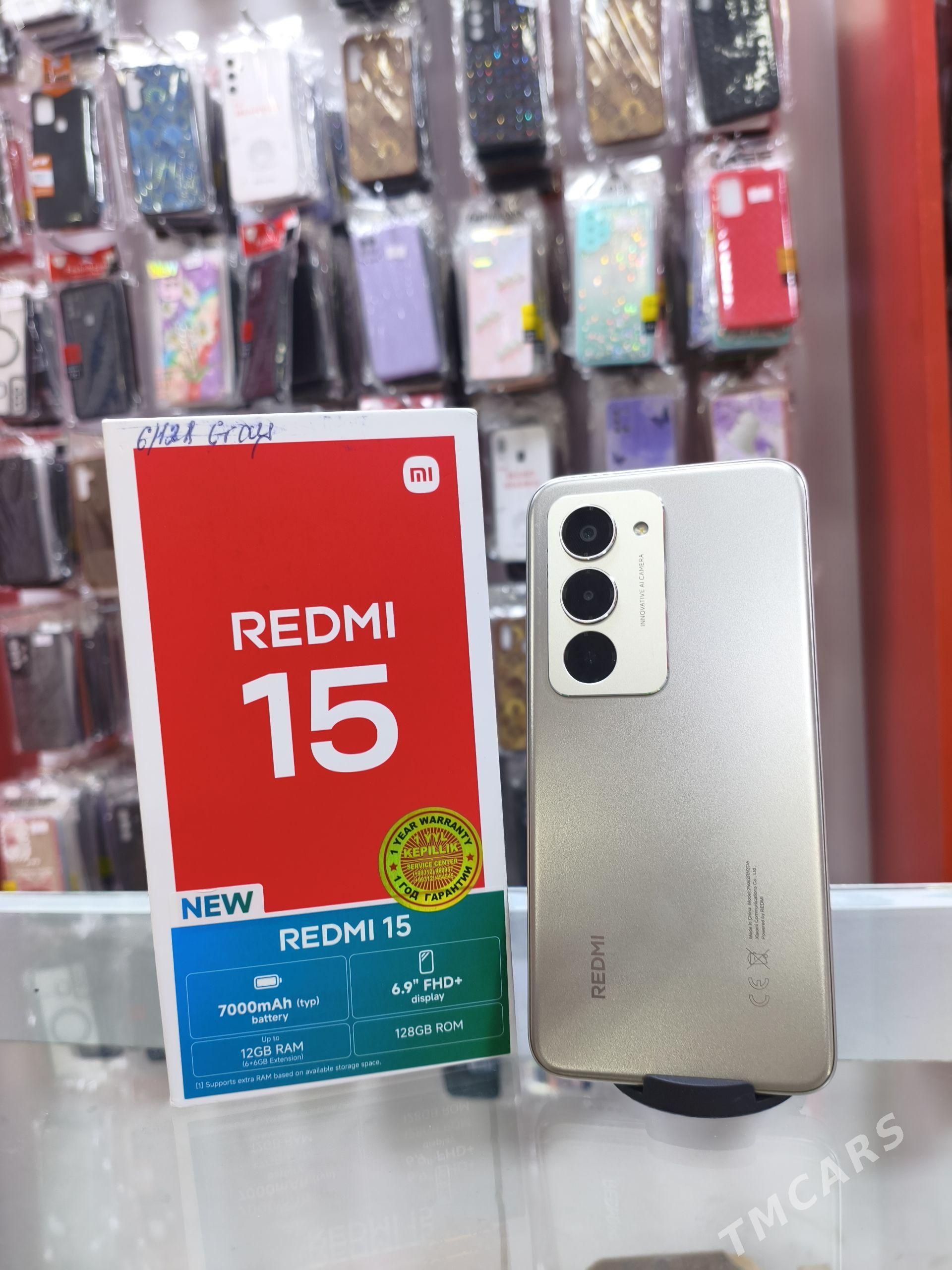 REDMI 15 6/128GB - Туркменабат - img 1