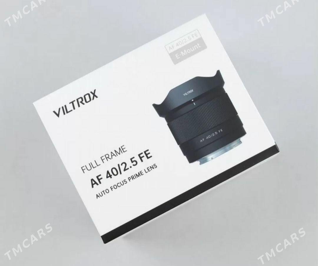 Sony FE Viltrox 40mm f2.5 - Ашхабад - img 1