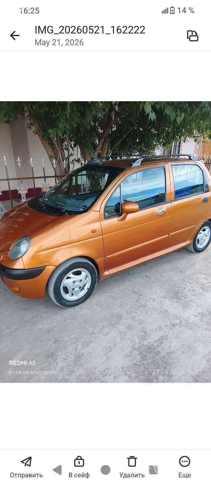Daewoo Matiz 2002 - 30 000 TMT - Daşoguz - img 1