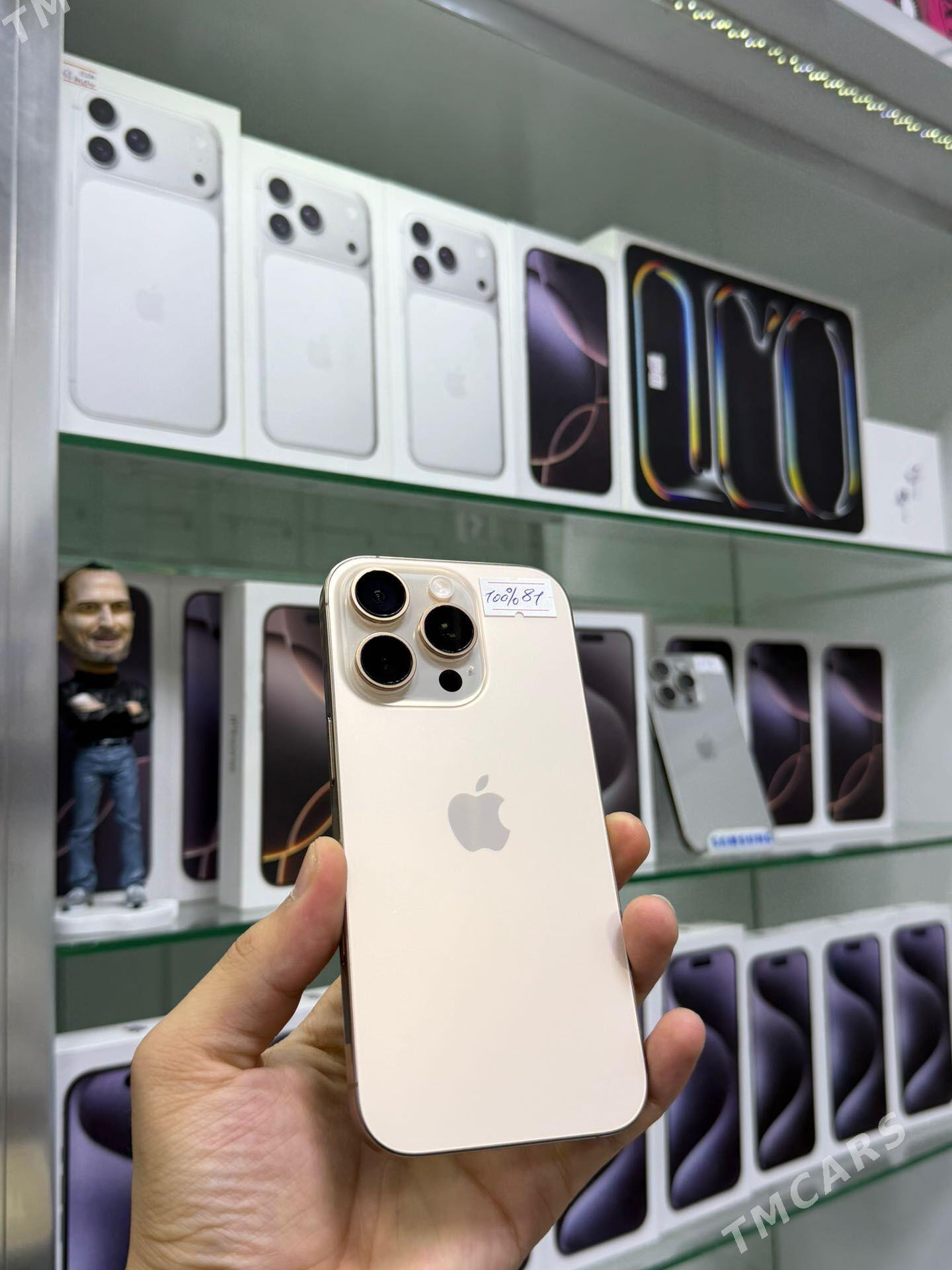 iPhone 16 pro. 100% - Ашхабад - img 1
